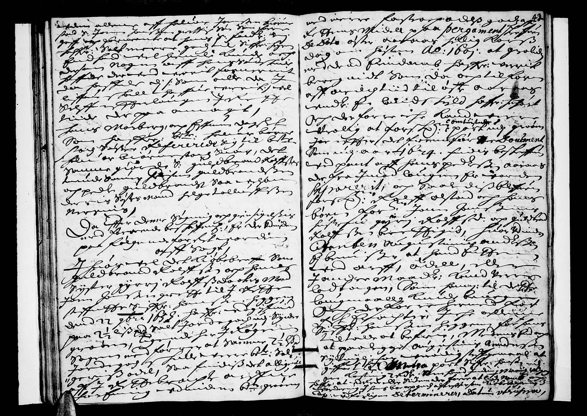 Lier, Røyken og Hurum sorenskriveri, SAKO/A-89/F/Fa/L0027: Tingbok, 1686, s. 43
