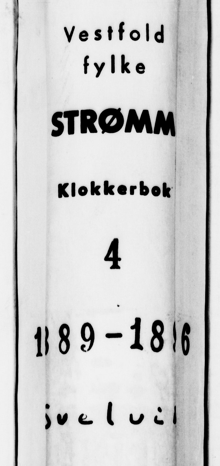 Strømm kirkebøker, SAKO/A-322/G/Gb/L0001: Klokkerbok nr. II 1, 1889-1896