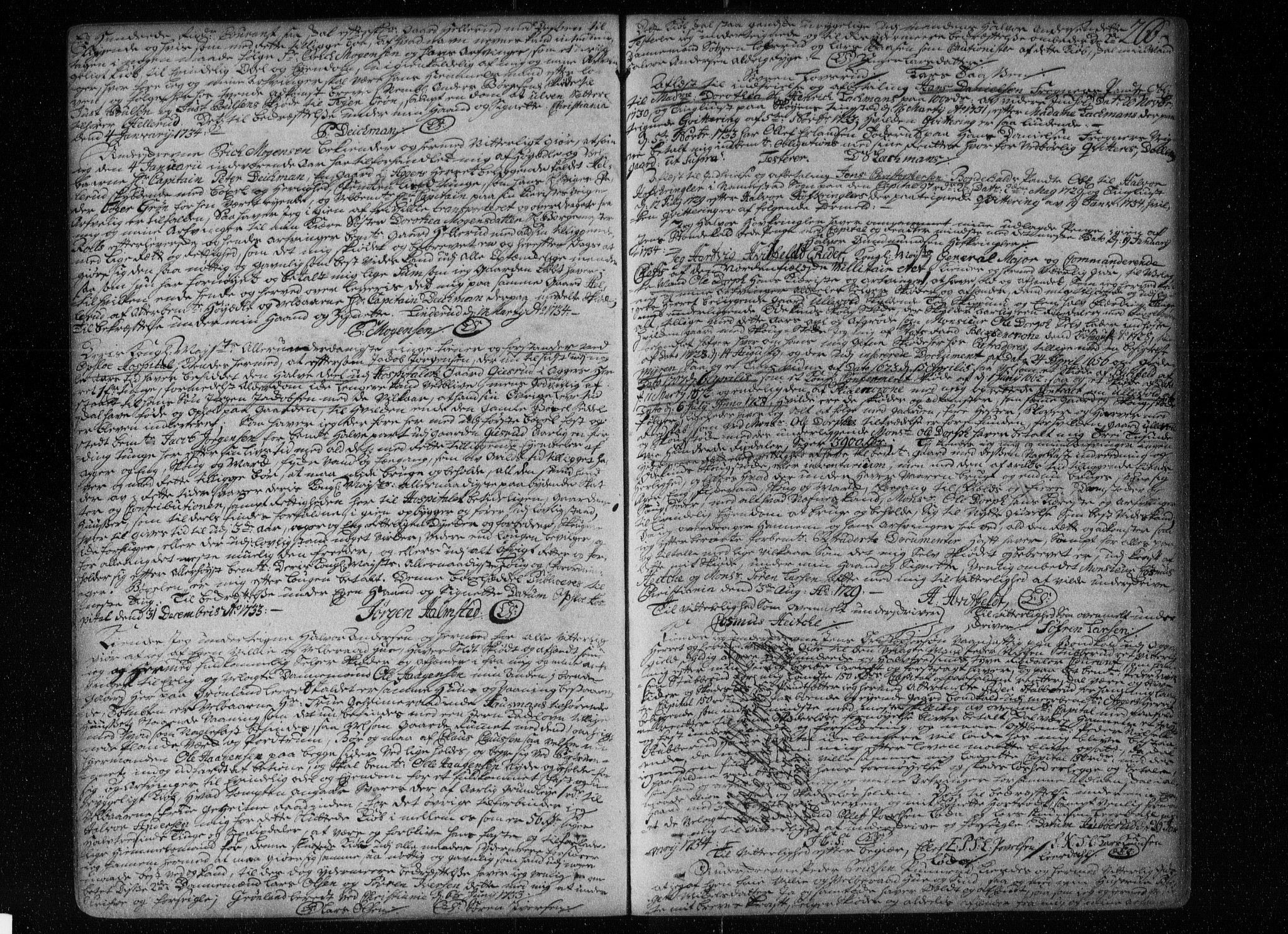 Aker sorenskriveri, AV/SAO-A-10895/G/Gb/Gba/L0001: Pantebok nr. I 1, 1710-1740, s. 266