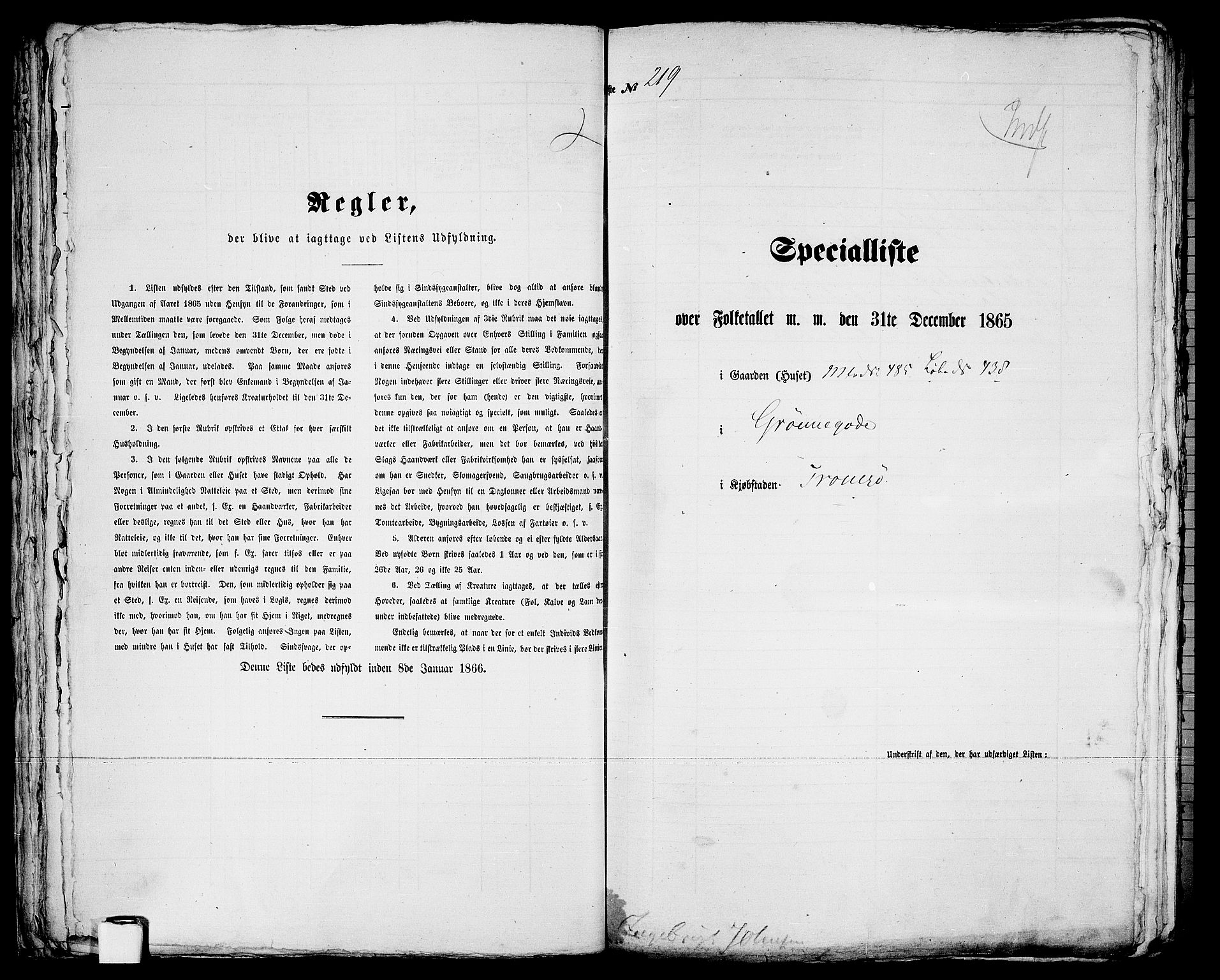 RA, Folketelling 1865 for 1902P Tromsø prestegjeld, 1865, s. 454