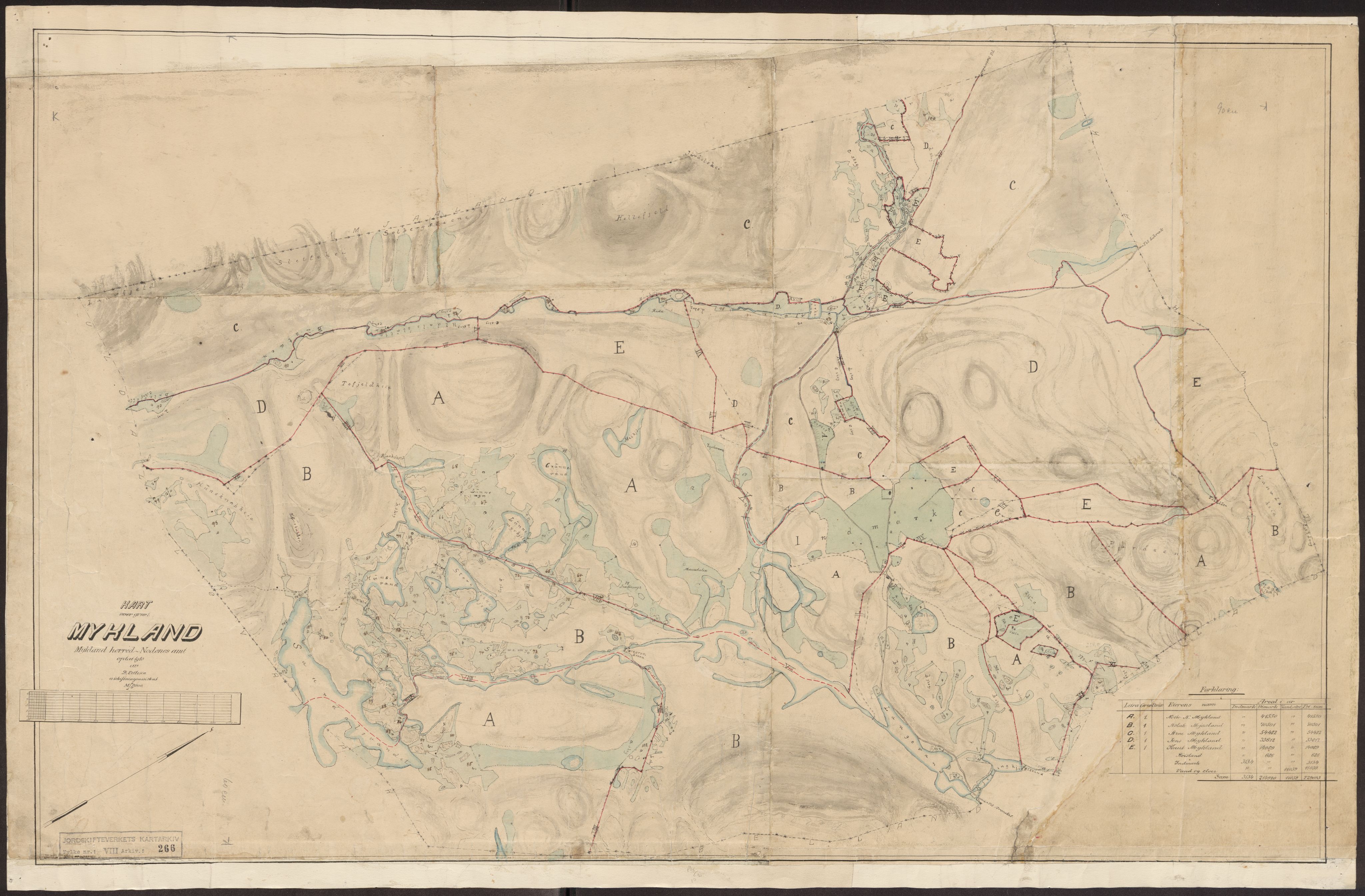 Jordskifteverkets kartarkiv, AV/RA-S-3929/T, 1859-1988, s. 305