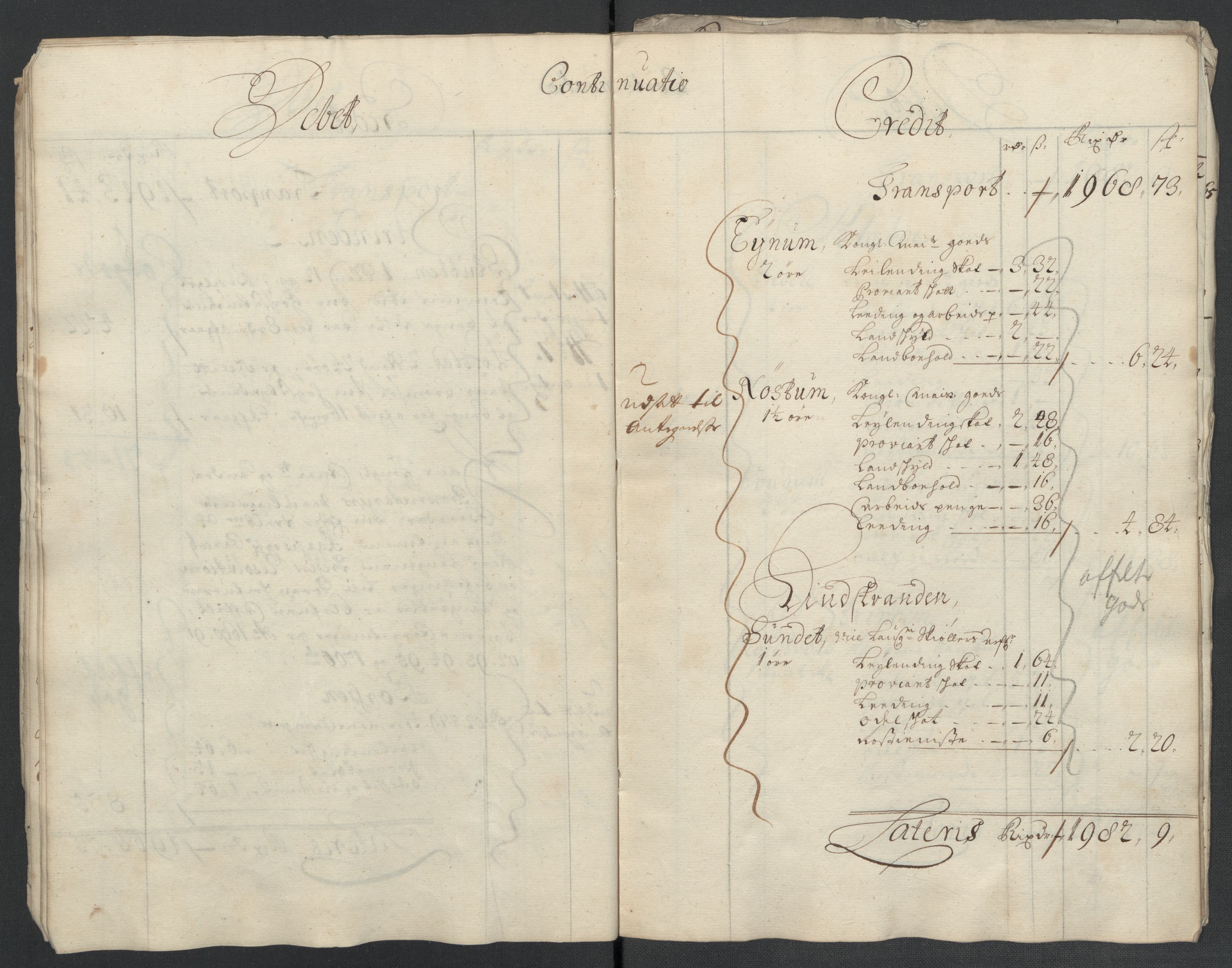 Rentekammeret inntil 1814, Reviderte regnskaper, Fogderegnskap, AV/RA-EA-4092/R61/L4107: Fogderegnskap Strinda og Selbu, 1698-1700, s. 319