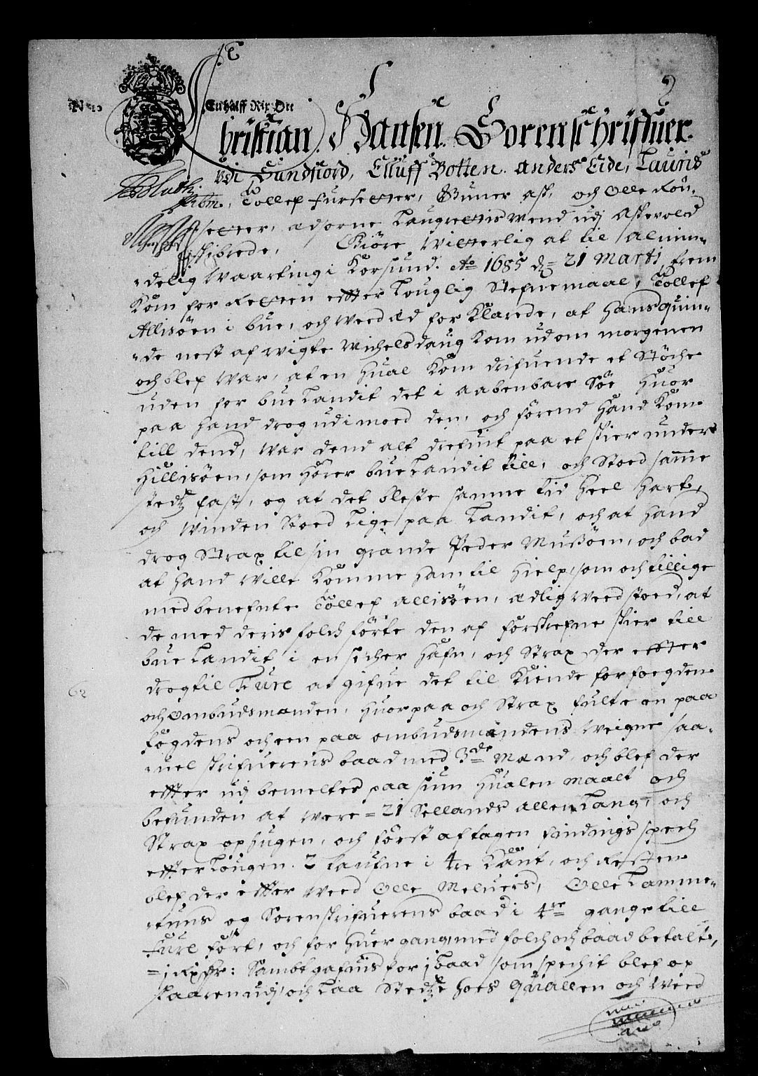 Rentekammeret inntil 1814, Reviderte regnskaper, Stiftamtstueregnskaper, Bergen stiftamt, AV/RA-EA-6043/R/Rc/L0073: Bergen stiftamt, 1684
