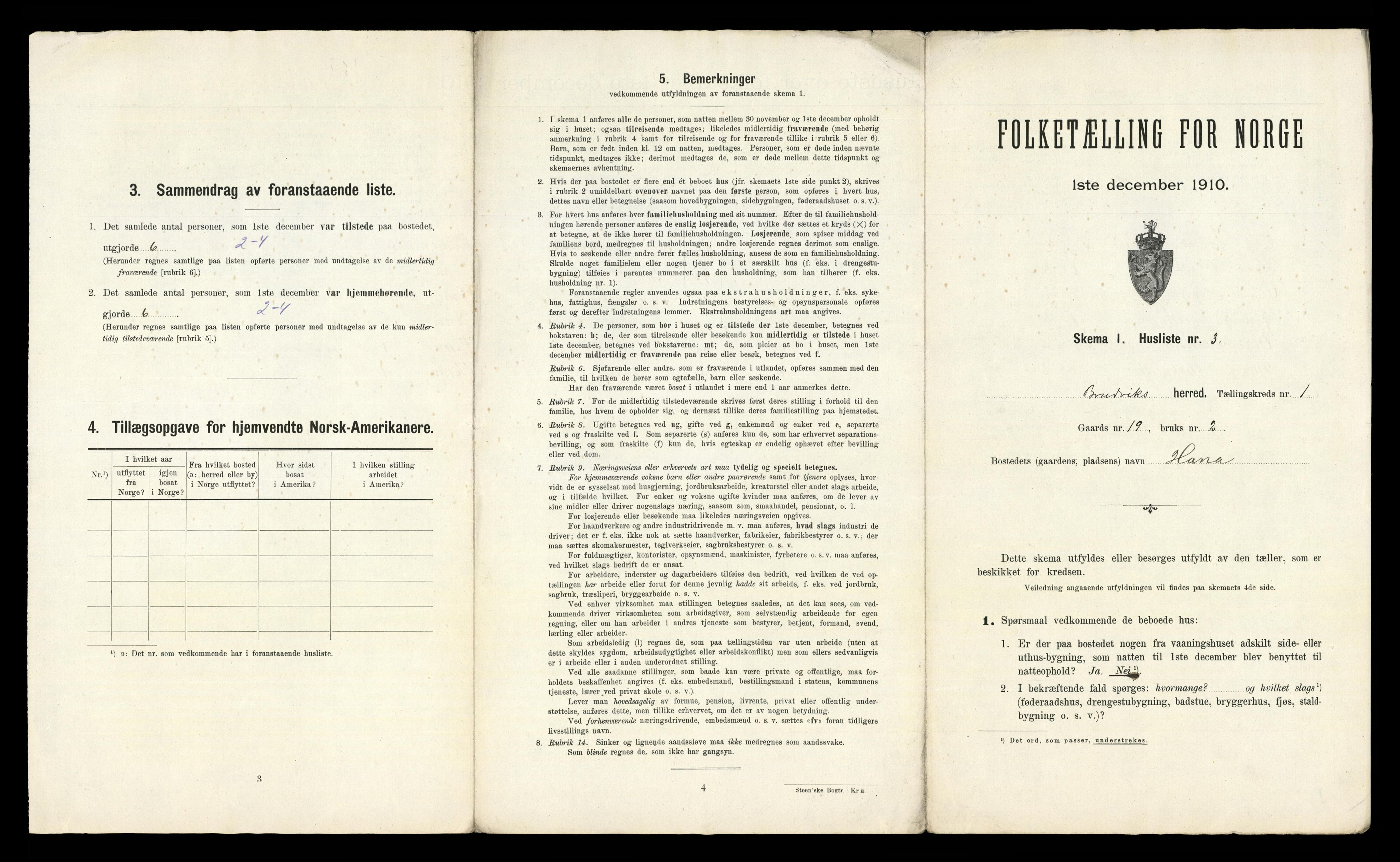 RA, Folketelling 1910 for 1251 Bruvik herred, 1910, s. 60