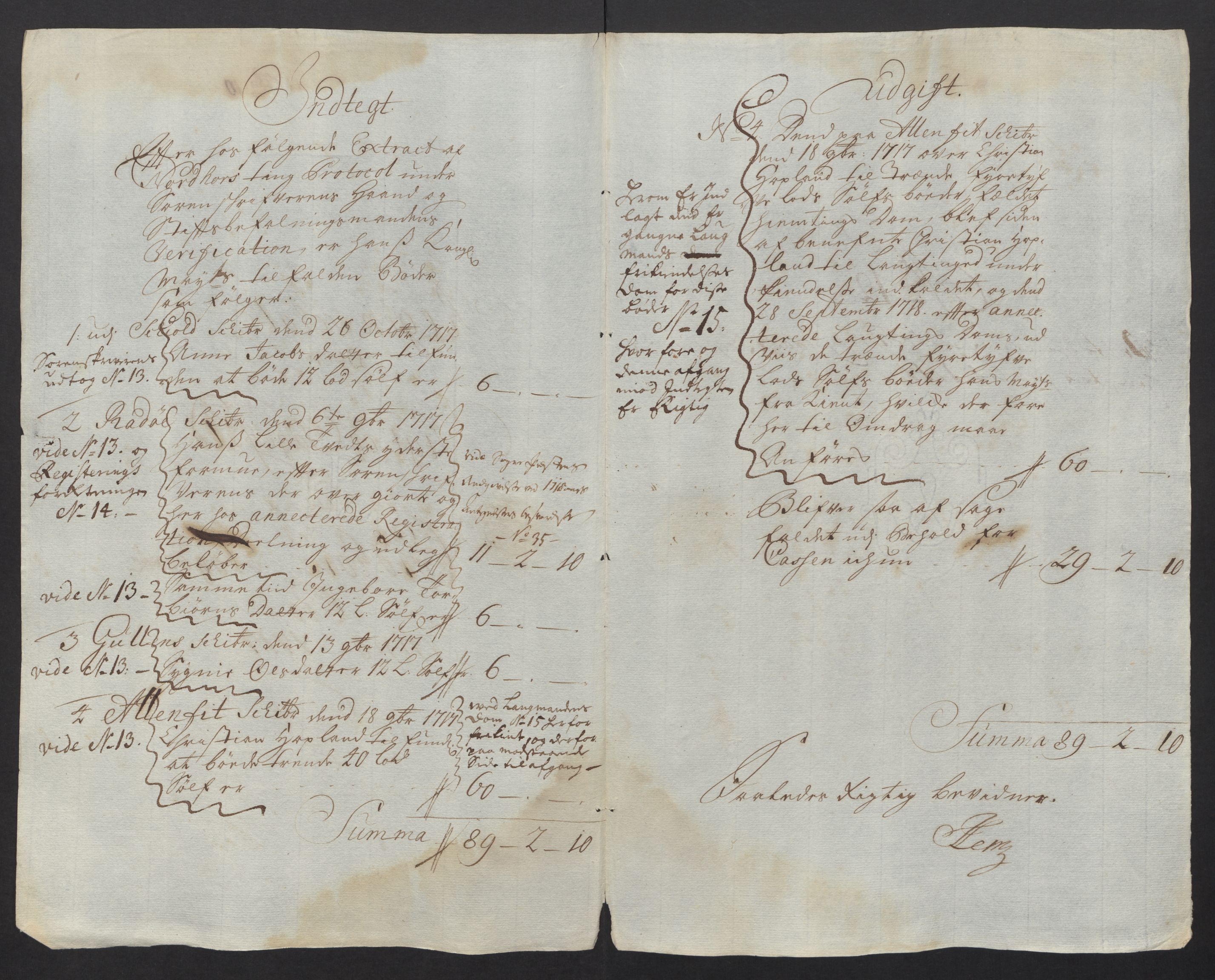 Rentekammeret inntil 1814, Reviderte regnskaper, Fogderegnskap, AV/RA-EA-4092/R51/L3201: Fogderegnskap Nordhordland og Voss, 1717, s. 63