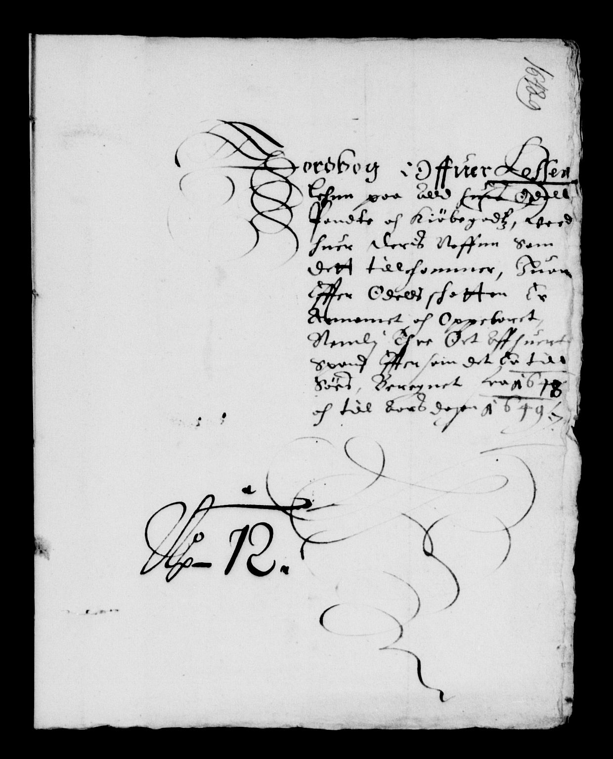 Rentekammeret inntil 1814, Reviderte regnskaper, Lensregnskaper, AV/RA-EA-5023/R/Rb/Rbw/L0094: Trondheim len, 1648-1650