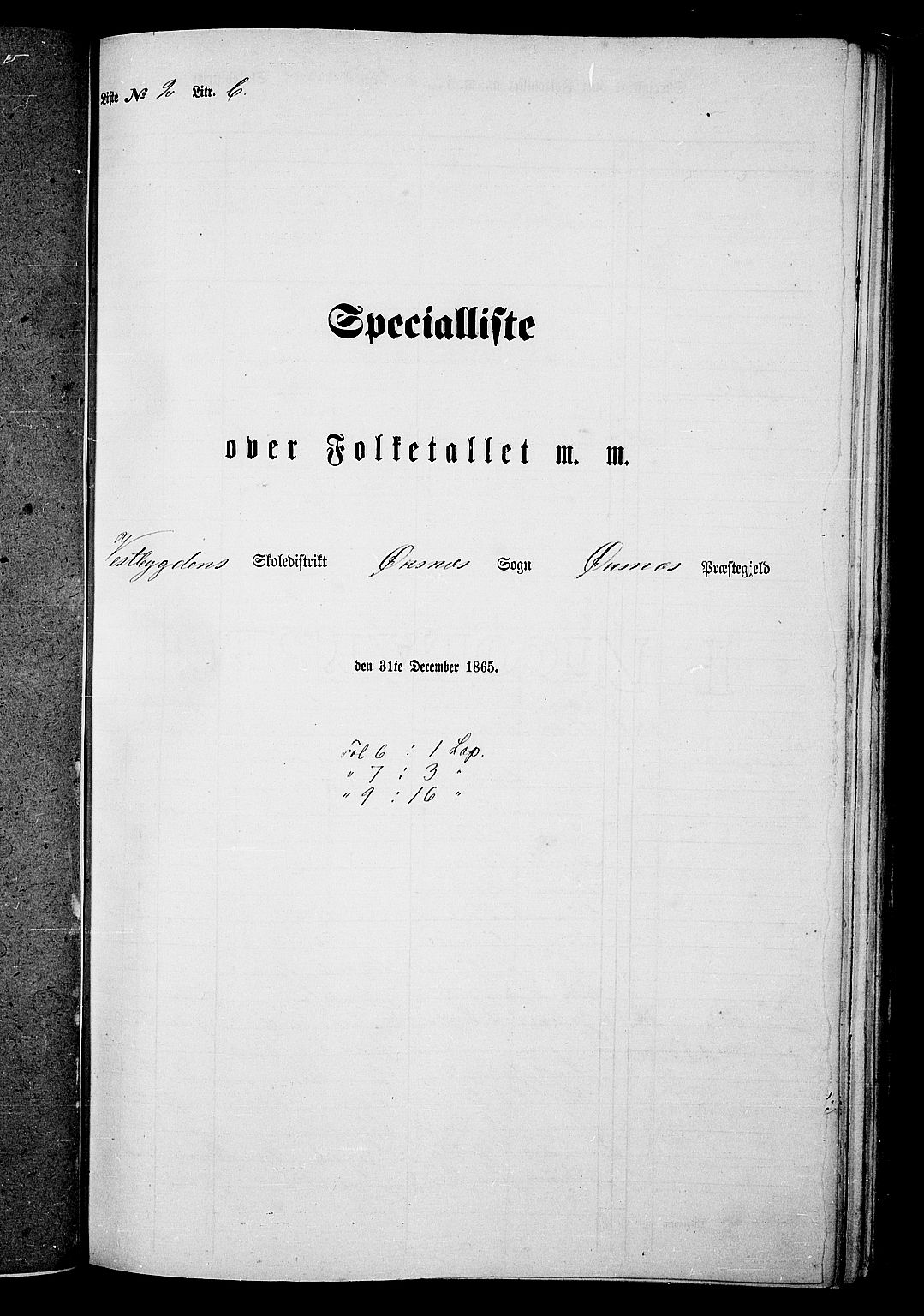 RA, Folketelling 1865 for 1868P Øksnes prestegjeld, 1865, s. 56
