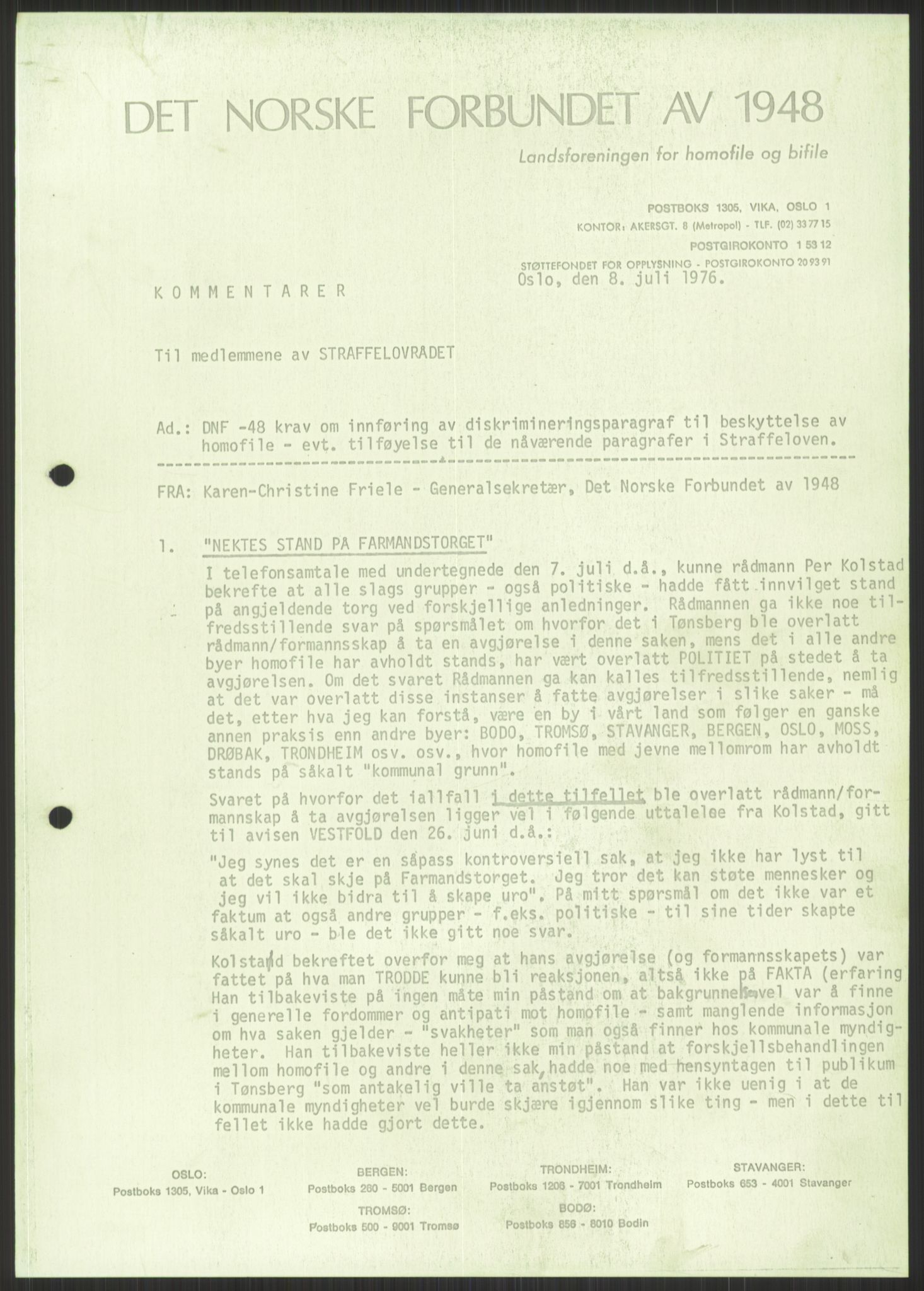 Det Norske Forbundet av 1948/Landsforeningen for Lesbisk og Homofil Frigjøring, AV/RA-PA-1216/D/Dc/L0001: §213, 1953-1989, s. 465