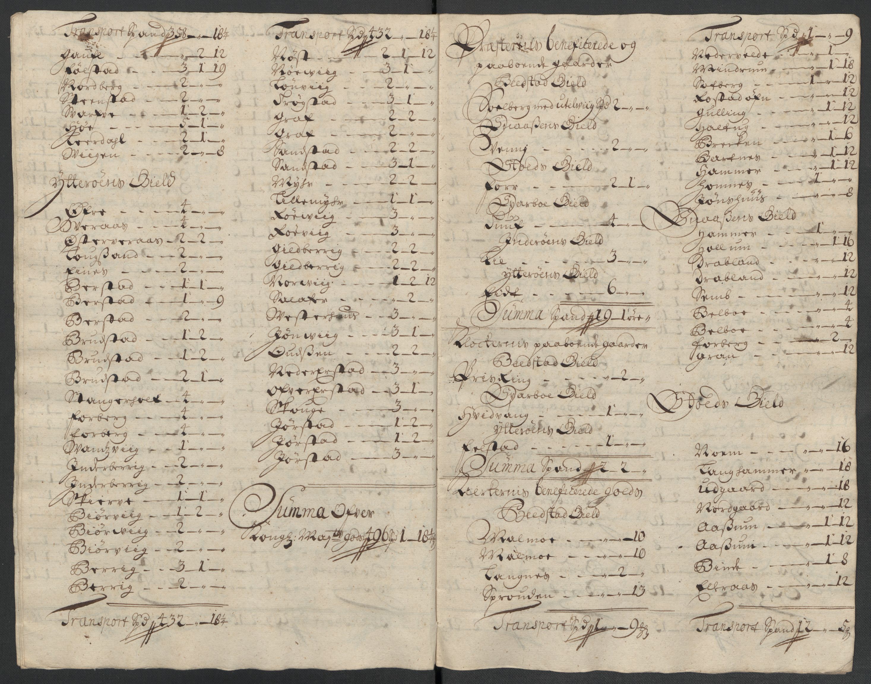 Rentekammeret inntil 1814, Reviderte regnskaper, Fogderegnskap, AV/RA-EA-4092/R63/L4313: Fogderegnskap Inderøy, 1703-1704, s. 559