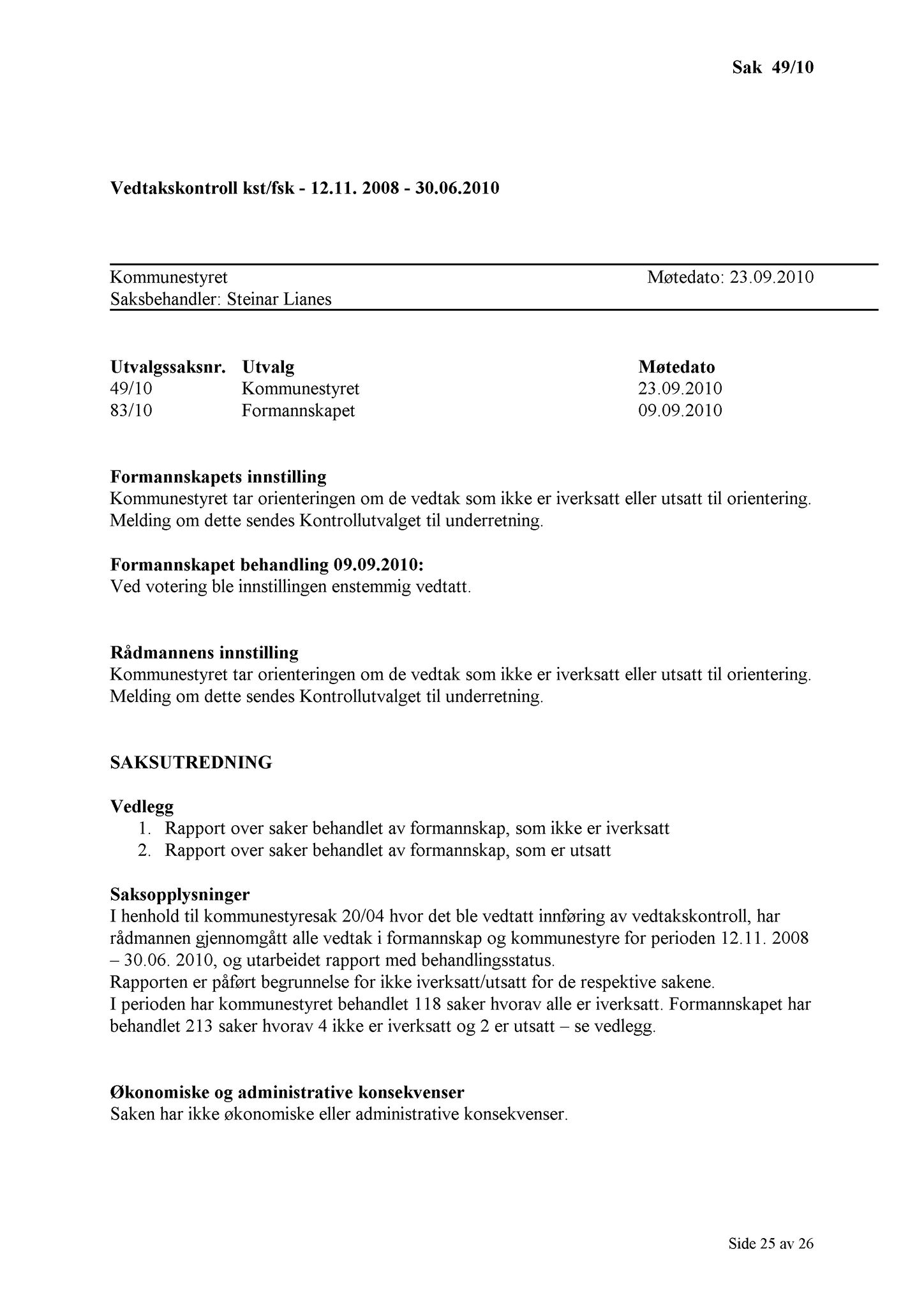 Klæbu Kommune, TRKO/KK/01-KS/L003: Kommunestyret - Møtedokumenter, 2010, s. 962