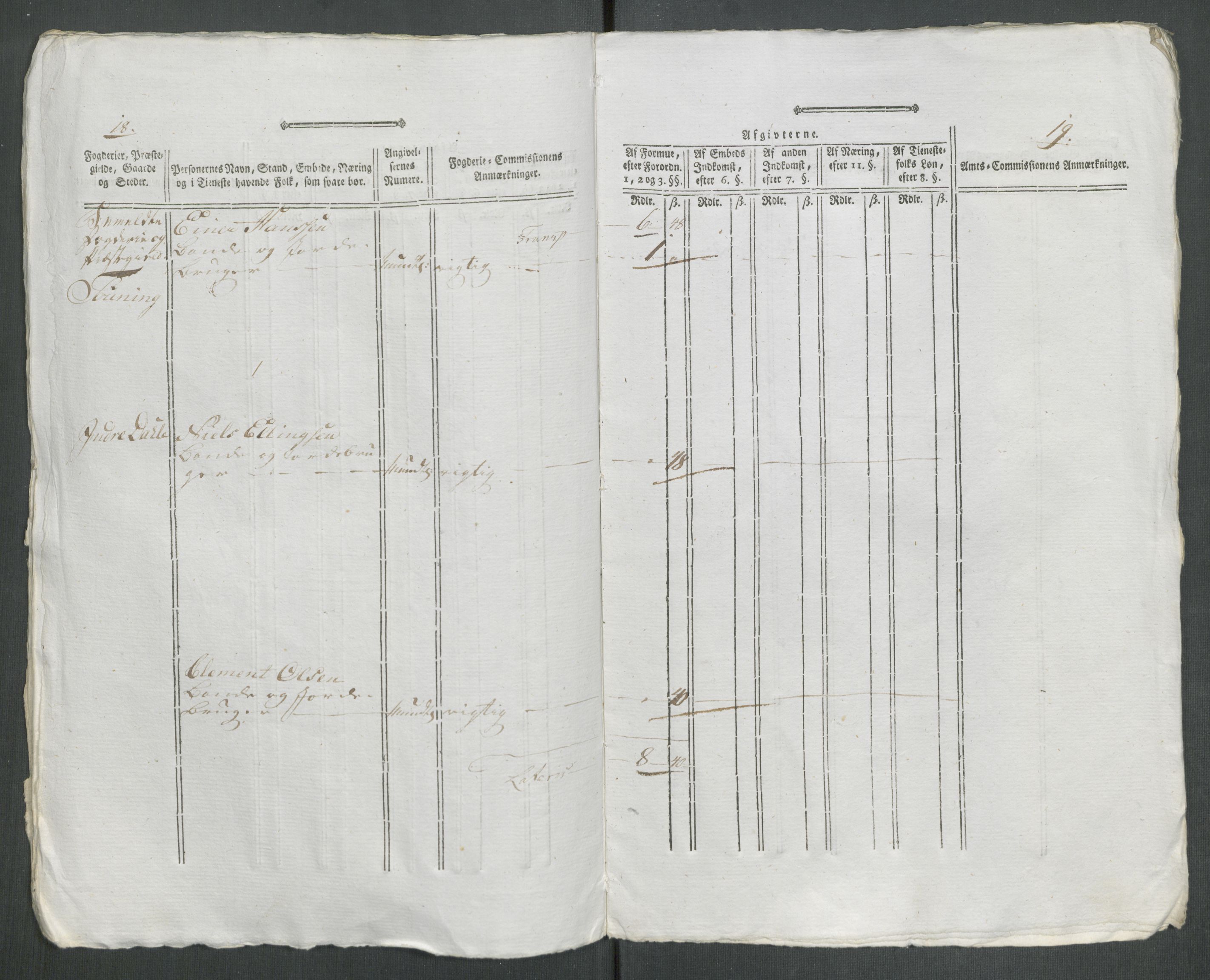 Rentekammeret inntil 1814, Reviderte regnskaper, Mindre regnskaper, AV/RA-EA-4068/Rf/Rfe/L0057: Ytre og Indre Sogn fogderi, 1789, s. 342