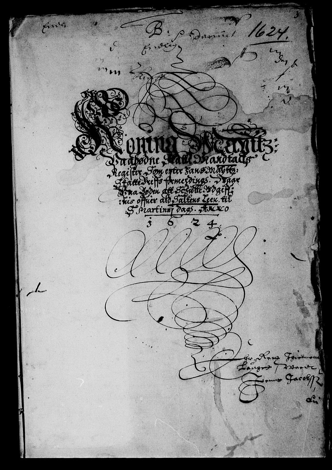 Rentekammeret inntil 1814, Reviderte regnskaper, Lensregnskaper, RA/EA-5023/R/Rb/Rbz/L0016: Nordlandenes len, 1624-1626