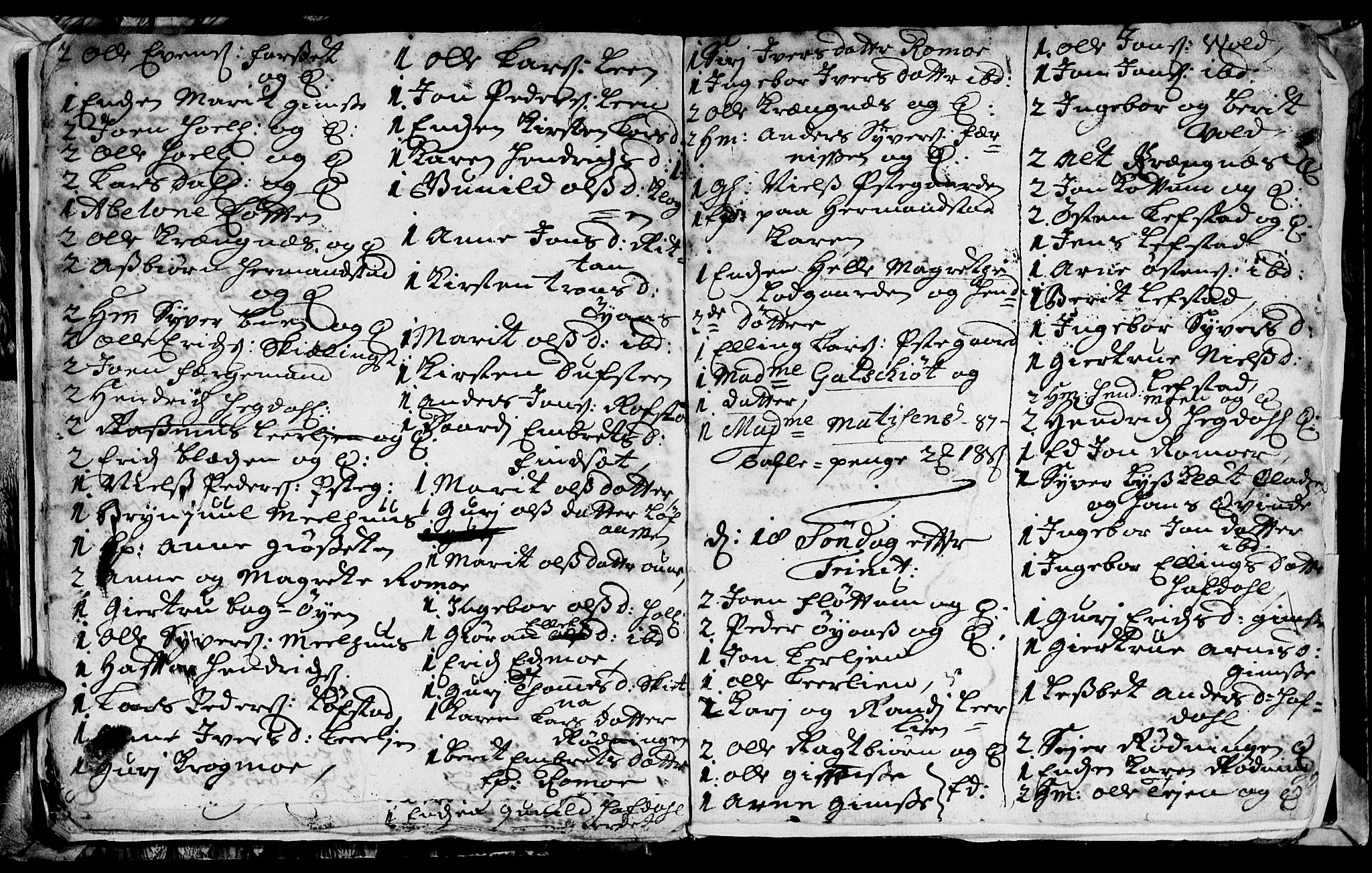 Ministerialprotokoller, klokkerbøker og fødselsregistre - Sør-Trøndelag, AV/SAT-A-1456/691/L1090: Klokkerbok nr. 691C01, 1732-1742