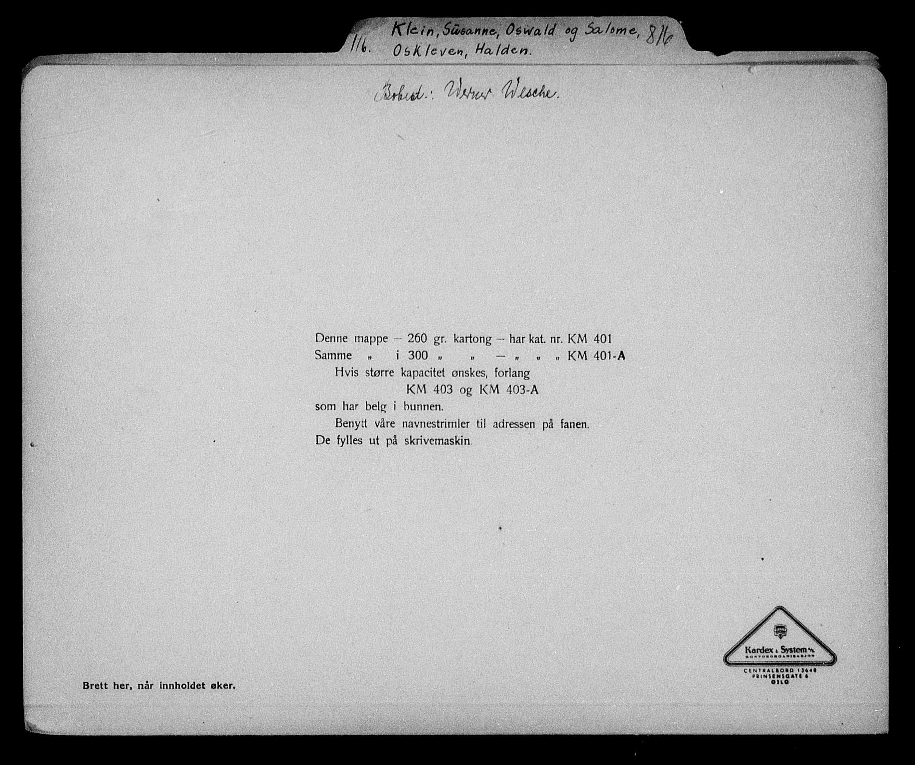 Justisdepartementet, Tilbakeføringskontoret for inndratte formuer, RA/S-1564/H/Hc/Hcd/L1001: --, 1945-1947, s. 539