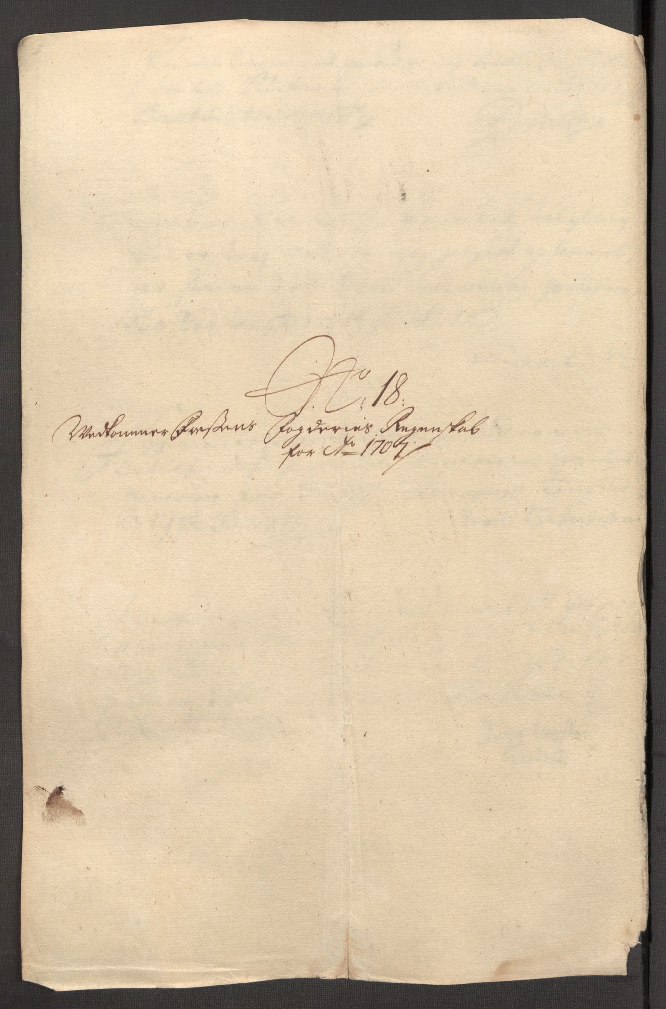 Rentekammeret inntil 1814, Reviderte regnskaper, Fogderegnskap, RA/EA-4092/R57/L3857: Fogderegnskap Fosen, 1706-1707, s. 416