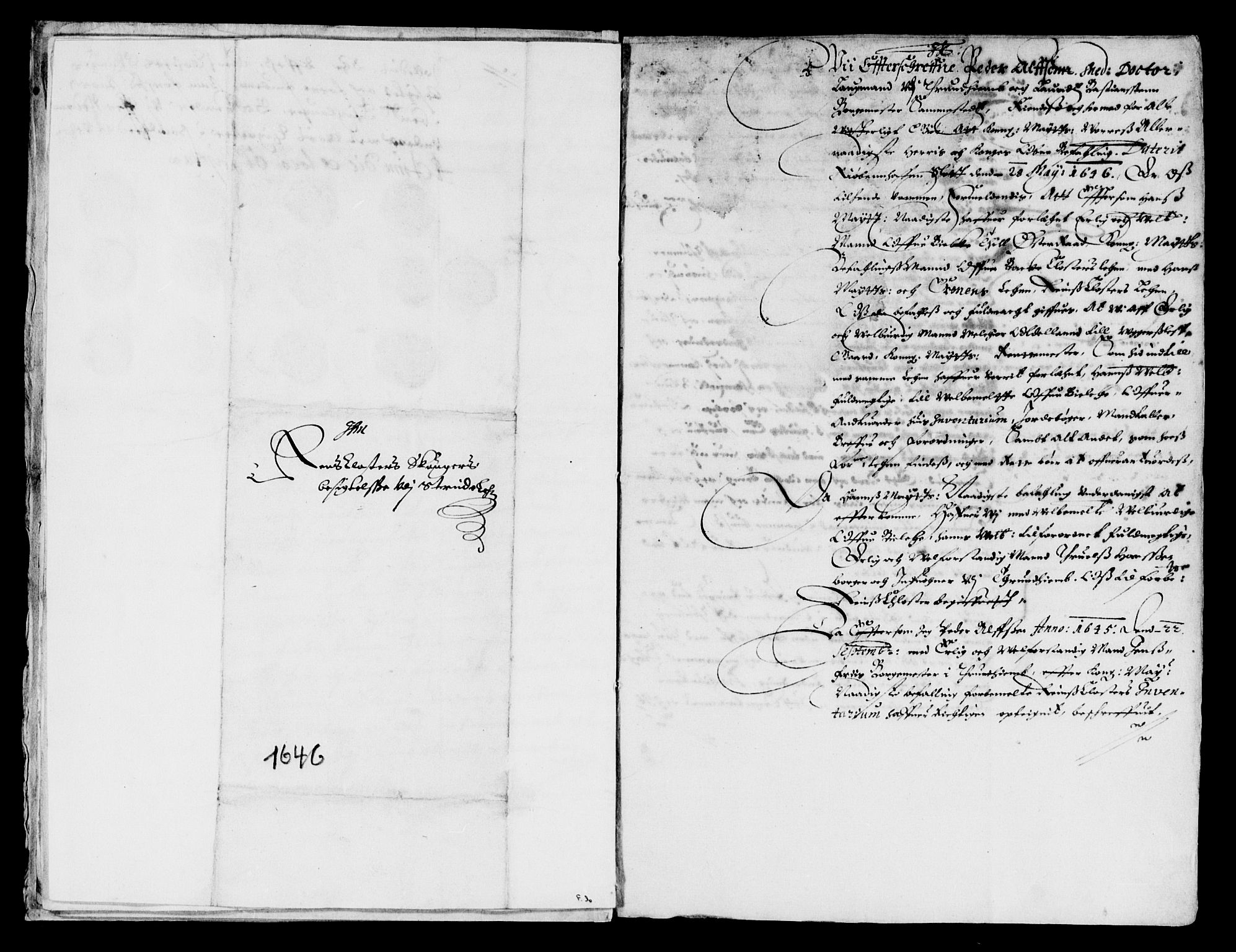 Rentekammeret inntil 1814, Reviderte regnskaper, Lensregnskaper, AV/RA-EA-5023/R/Rb/Rby/L0001: Reins kloster len; Bakke kloster len, 1564-1652