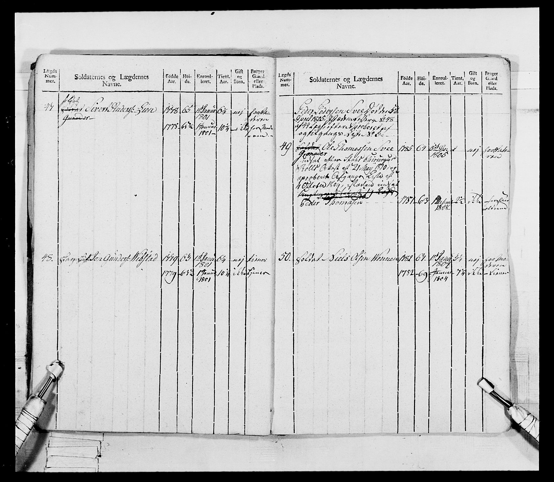 Generalitets- og kommissariatskollegiet, Det kongelige norske kommissariatskollegium, AV/RA-EA-5420/E/Eh/L0075b: 1. Trondheimske nasjonale infanteriregiment, 1807, s. 20