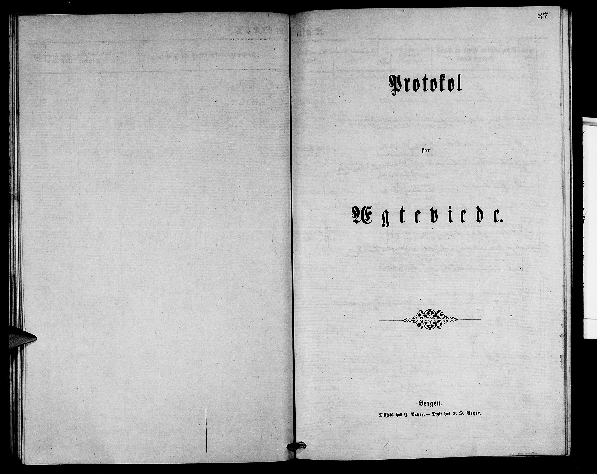 Laksevåg Sokneprestembete, SAB/A-76501/H/Ha/Hab/Haba/L0001: Klokkerbok nr. A 1, 1875-1877, s. 37