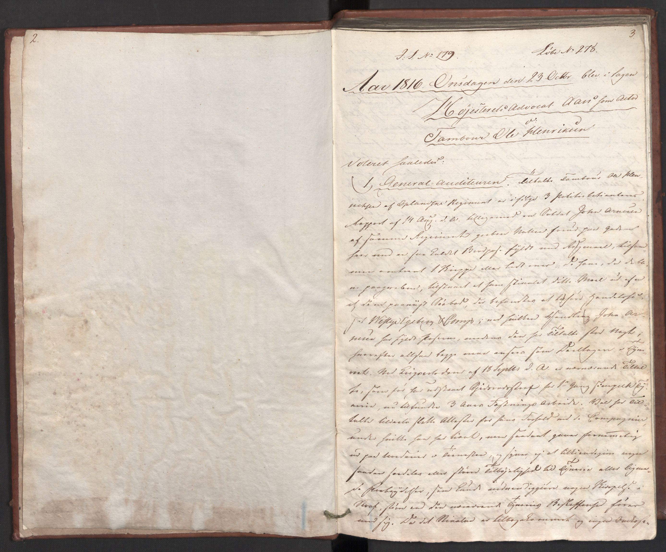 Høyesterett, AV/RA-S-1002/E/Eb/Eba/L0002/0003: Voteringsprotokoller / Voteringsprotokoll, 1816-1817, s. 2-3