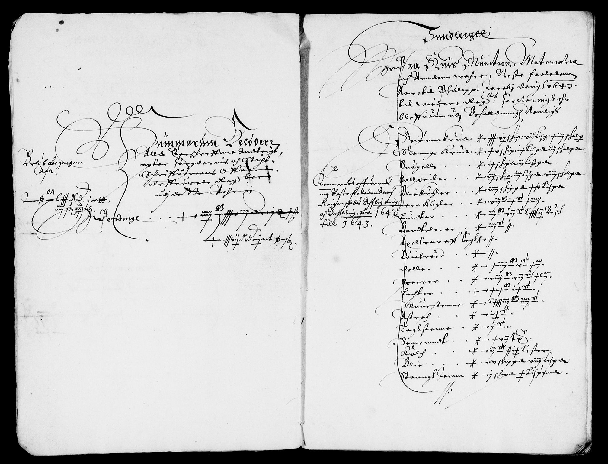 Rentekammeret inntil 1814, Reviderte regnskaper, Lensregnskaper, AV/RA-EA-5023/R/Rb/Rba/L0170: Akershus len, 1642-1644