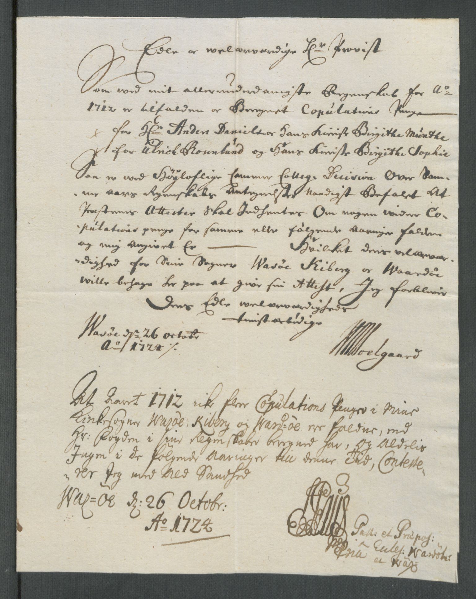 Rentekammeret inntil 1814, Reviderte regnskaper, Fogderegnskap, AV/RA-EA-4092/R69/L4857: Fogderegnskap Finnmark/Vardøhus, 1716-1718, s. 417