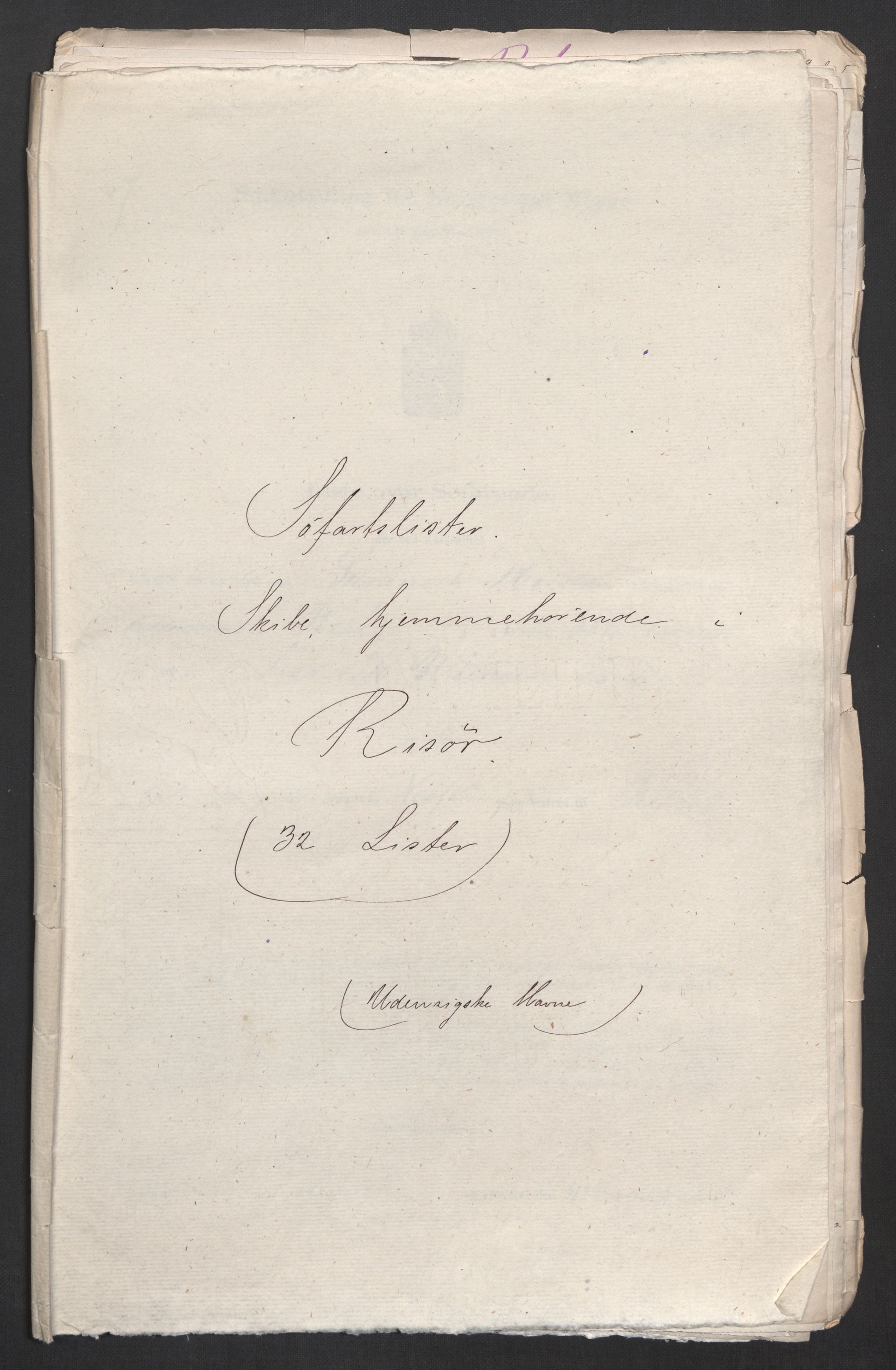 RA, Folketelling 1875, skipslister: Skip i utenrikske havner, hjemmehørende i byer og ladesteder, Fredrikshald - Arendal, 1875, s. 888