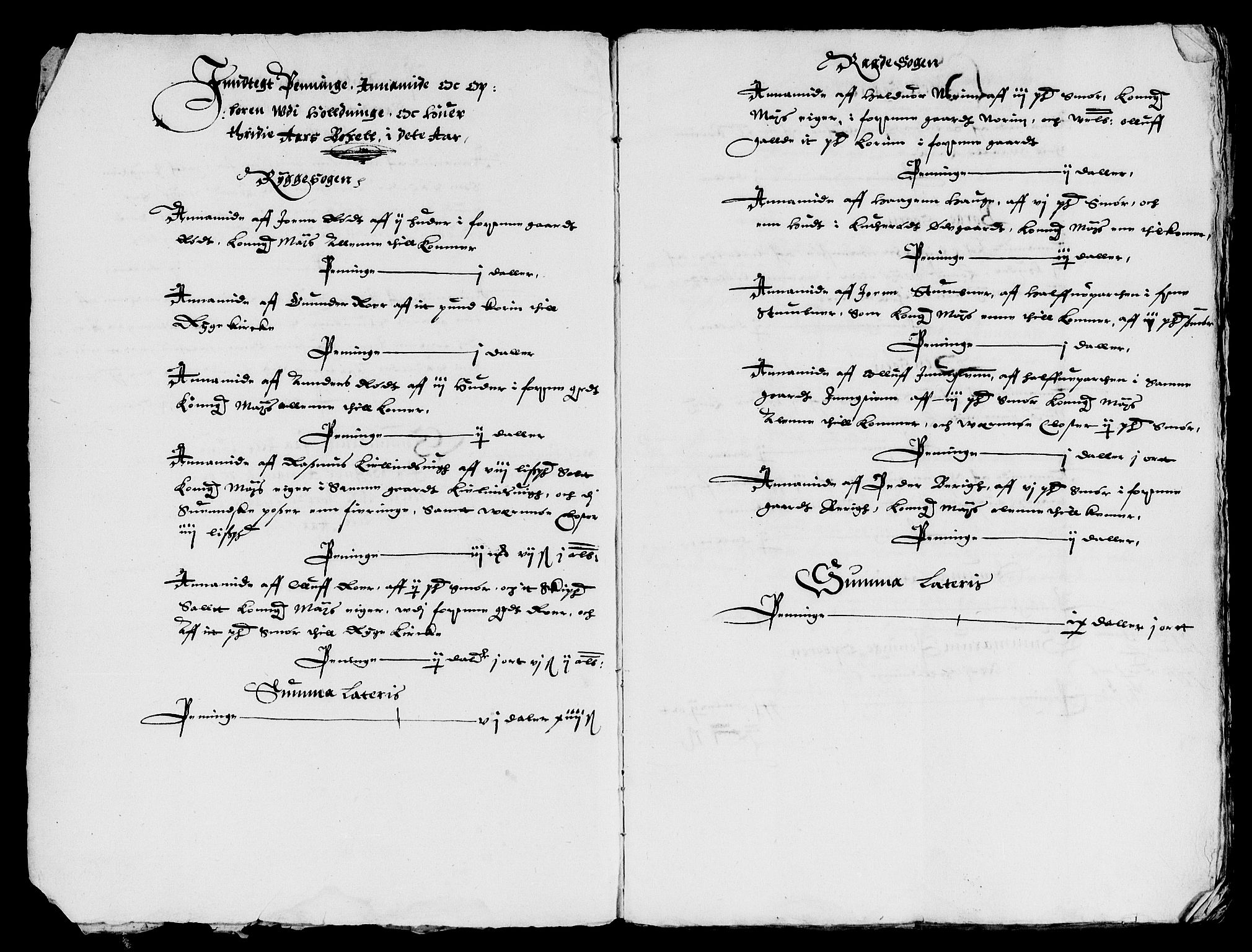 Rentekammeret inntil 1814, Reviderte regnskaper, Lensregnskaper, RA/EA-5023/R/Rb/Rba/L0039: Akershus len, 1616-1617