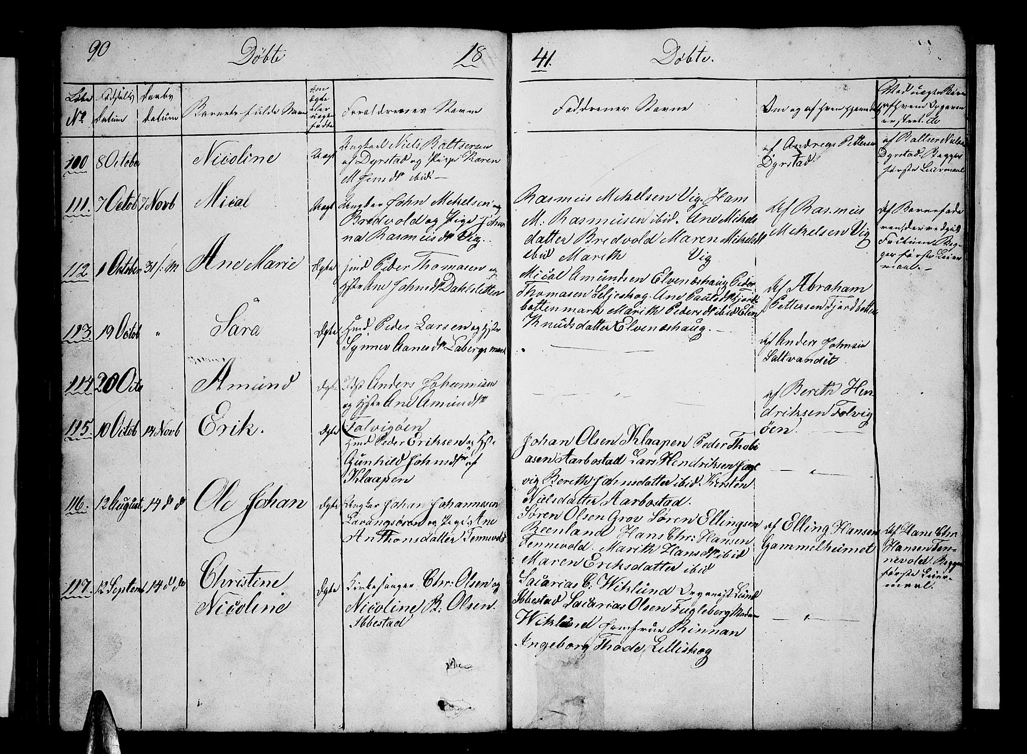 Ibestad sokneprestembete, AV/SATØ-S-0077/H/Ha/Hab/L0003klokker: Klokkerbok nr. 3, 1833-1852, s. 90