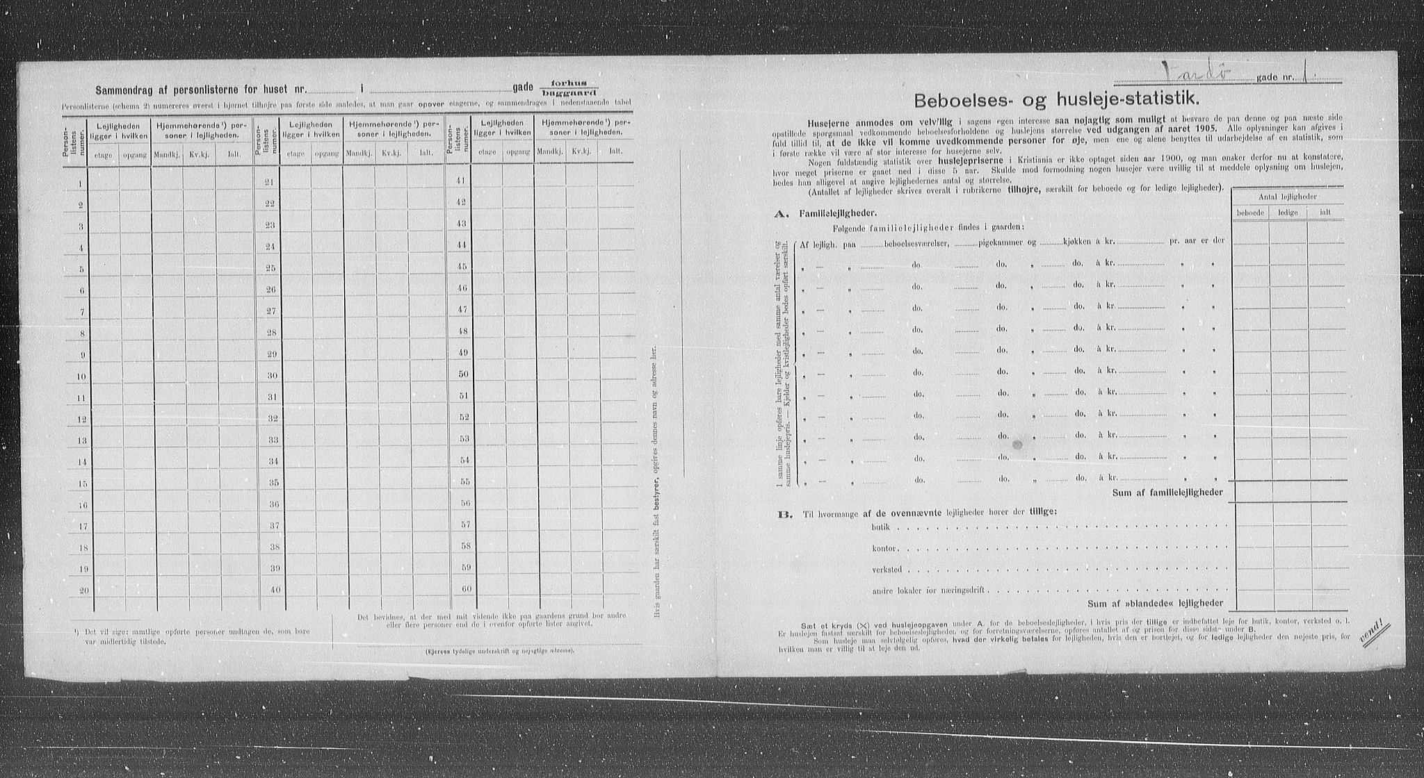 OBA, Kommunal folketelling 31.12.1905 for Kristiania kjøpstad, 1905, s. 64278