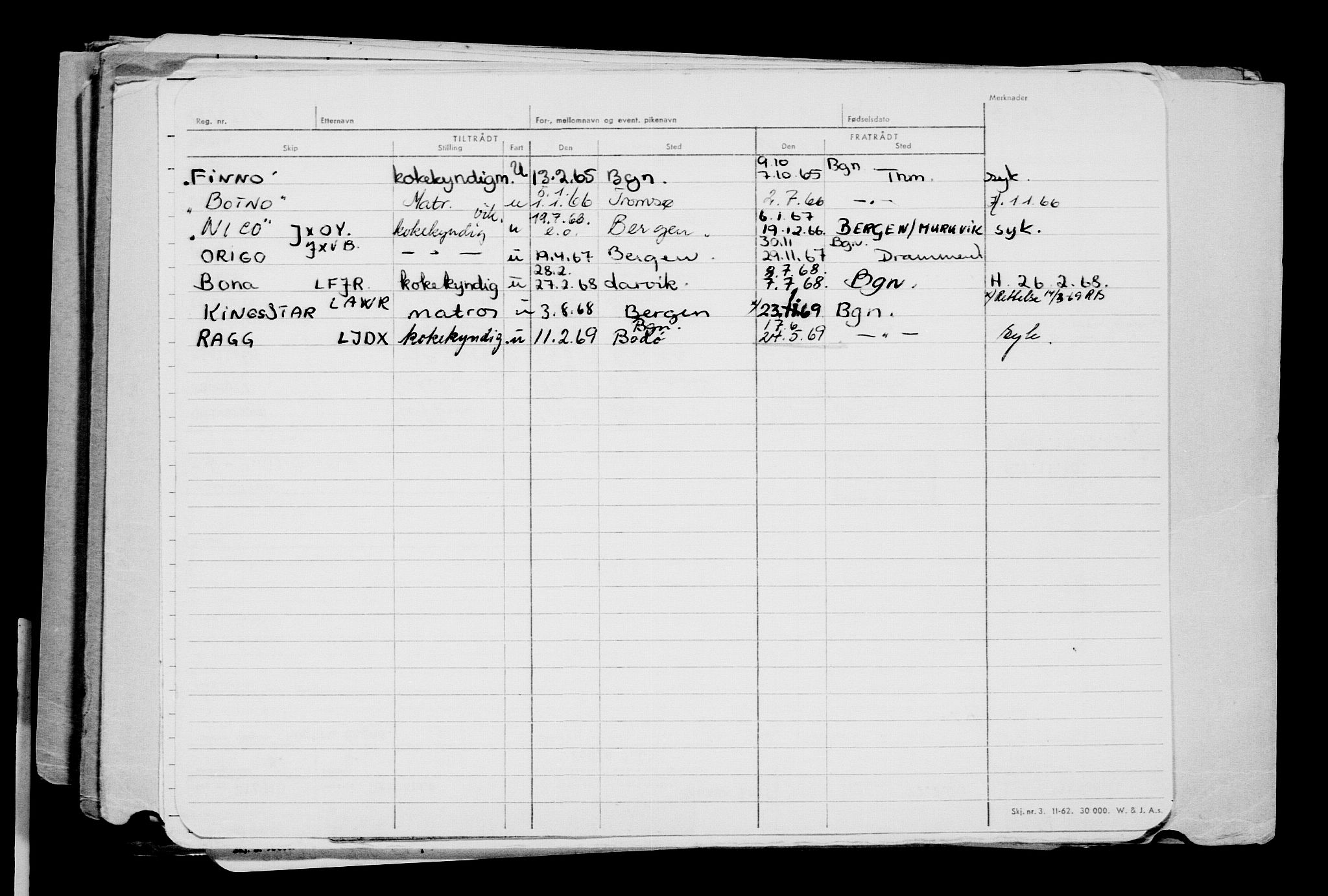 Direktoratet for sjømenn, AV/RA-S-3545/G/Gb/L0177: Hovedkort, 1920, s. 561