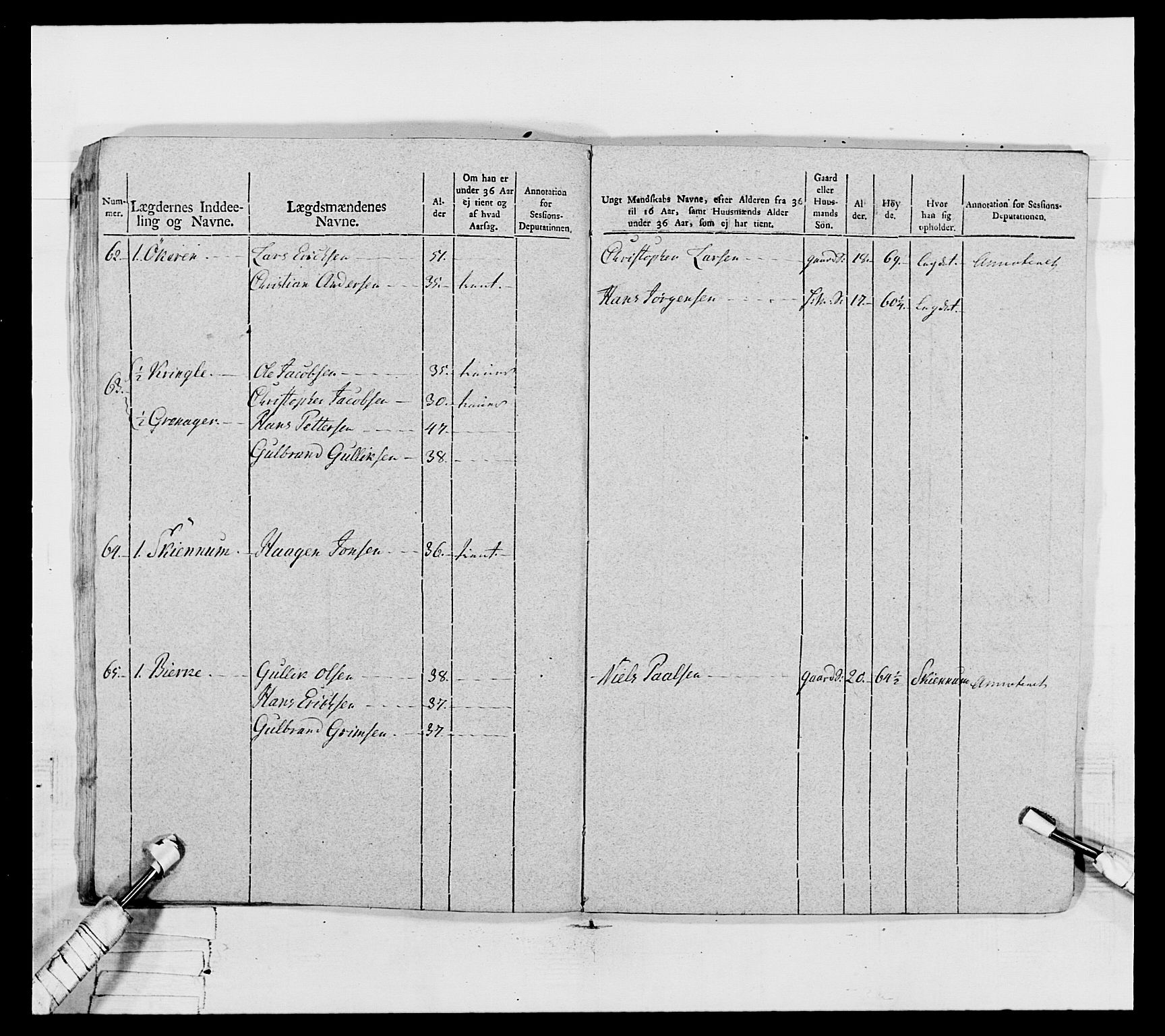 Generalitets- og kommissariatskollegiet, Det kongelige norske kommissariatskollegium, AV/RA-EA-5420/E/Eh/L0067: Opplandske nasjonale infanteriregiment, 1789-1797, s. 702