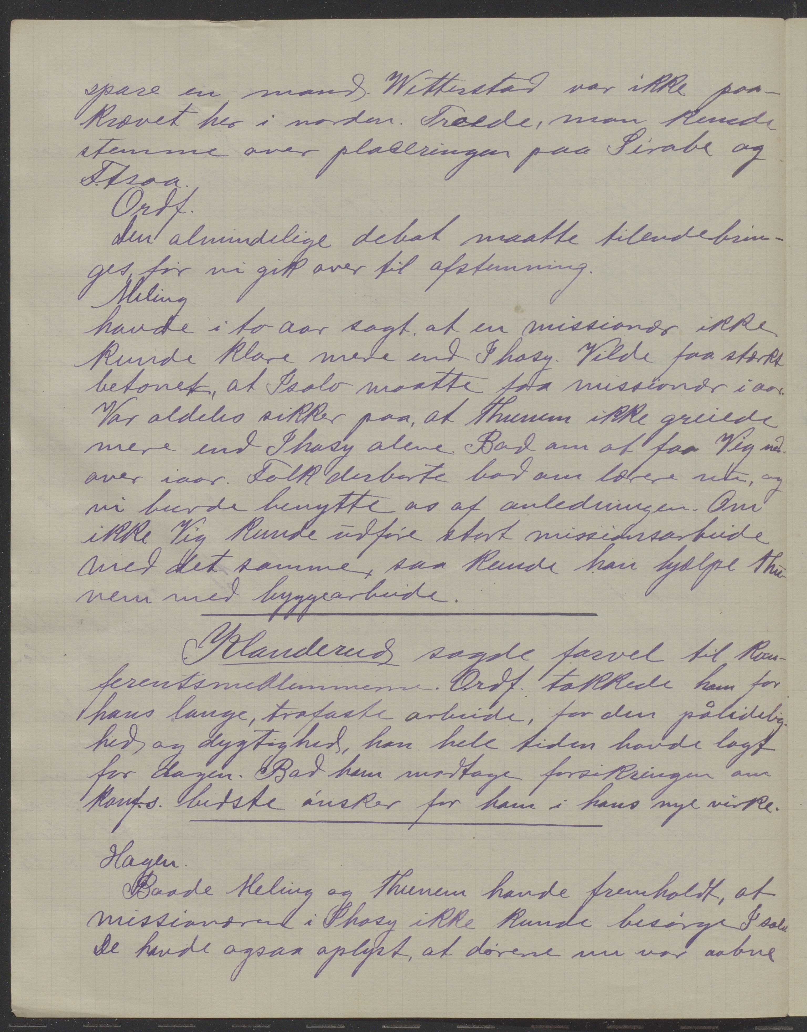 Det Norske Misjonsselskap - hovedadministrasjonen, VID/MA-A-1045/D/Da/Daa/L0043/0009: Konferansereferat og årsberetninger / Konferansereferat fra Madagaskar Innland, del I., 1900