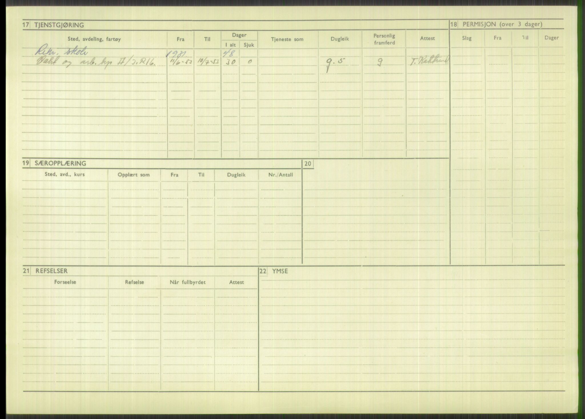 Forsvaret, Troms infanteriregiment nr. 16, AV/RA-RAFA-3146/P/Pa/L0015: Rulleblad for regimentets menige mannskaper, årsklasse 1931, 1931, s. 722