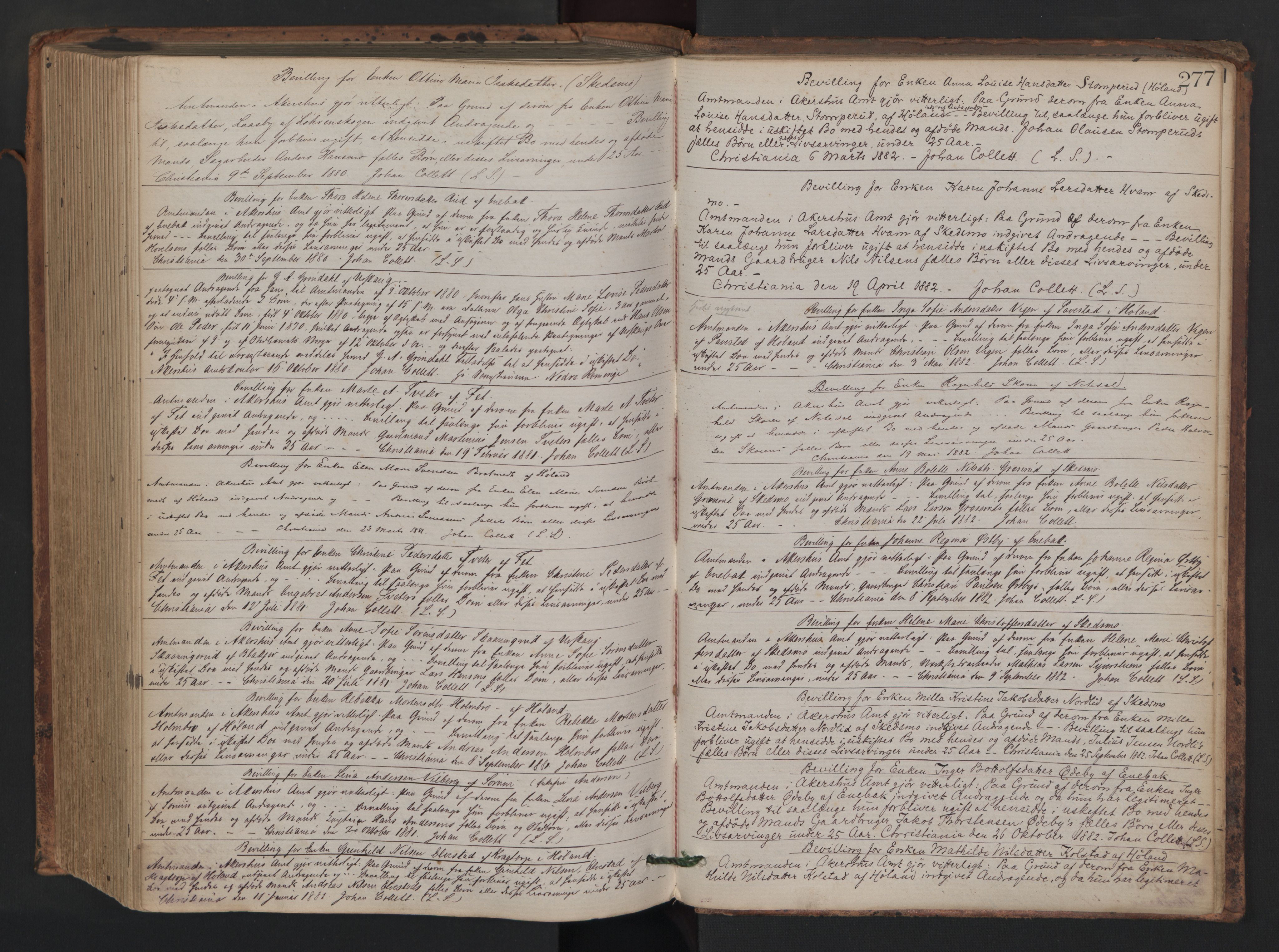 Nedre Romerike sorenskriveri, AV/SAO-A-10469/H/He/Hec/L0005: Skifteutlodningsprotokoll, 1863-1868, s. 276b-277a