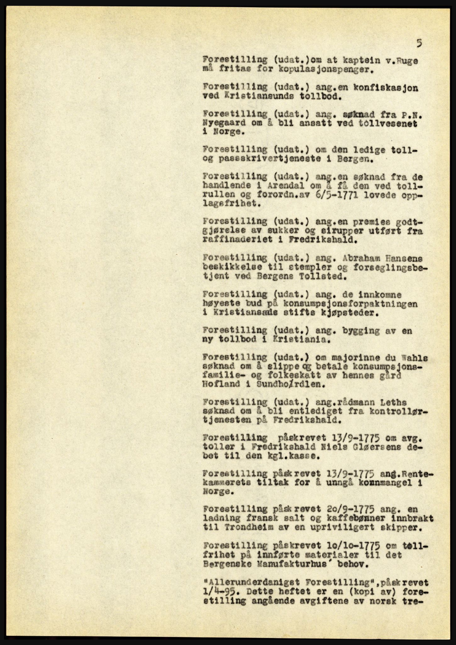 Riksarkivet, Seksjon for eldre arkiv og spesialsamlinger, AV/RA-EA-6797/H/Ha, 1953, s. 5