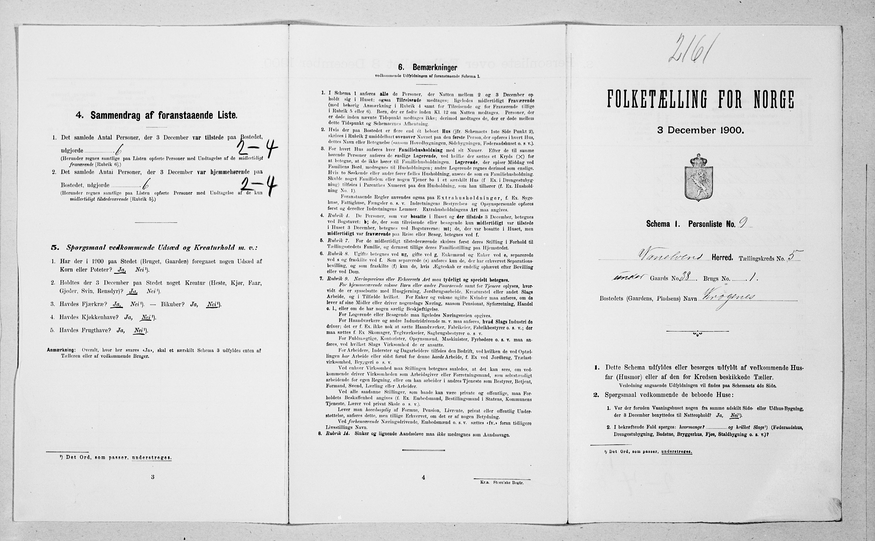 SAT, Folketelling 1900 for 1511 Vanylven herred, 1900, s. 422