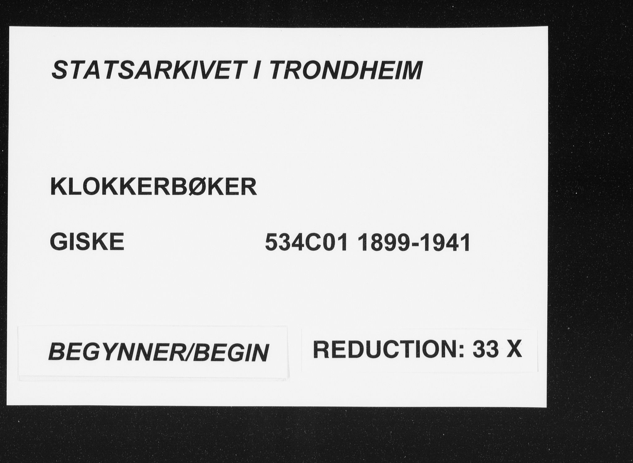 Ministerialprotokoller, klokkerbøker og fødselsregistre - Møre og Romsdal, SAT/A-1454/534/L0489: Klokkerbok nr. 534C01, 1899-1941