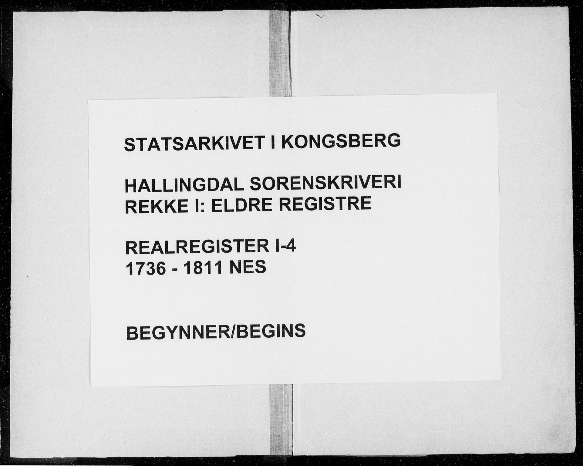 Hallingdal sorenskriveri, SAKO/A-121/G/Gb/Gba/L0004: Panteregister nr. I 4, 1736-1811