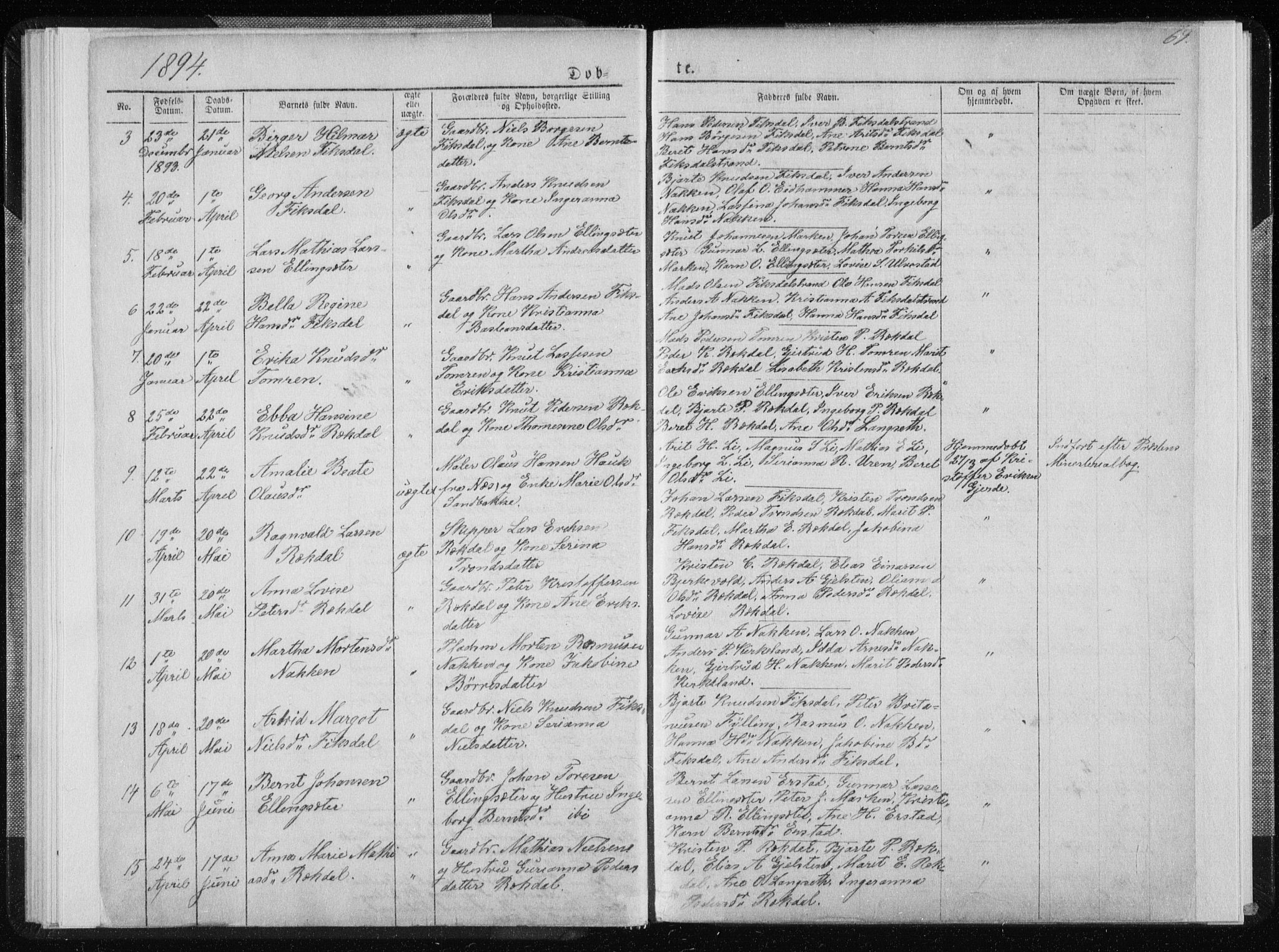 Ministerialprotokoller, klokkerbøker og fødselsregistre - Møre og Romsdal, AV/SAT-A-1454/540/L0541: Klokkerbok nr. 540C01, 1867-1920, s. 69