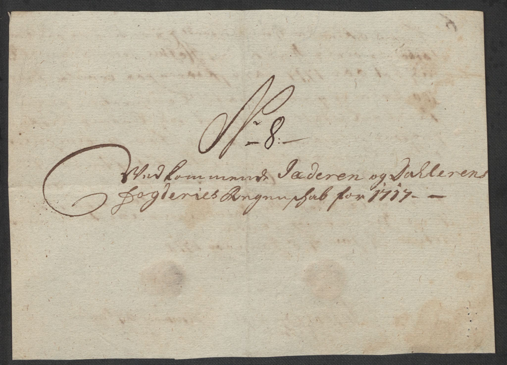 Rentekammeret inntil 1814, Reviderte regnskaper, Fogderegnskap, AV/RA-EA-4092/R46/L2742: Fogderegnskap Jæren og Dalane, 1717, s. 40