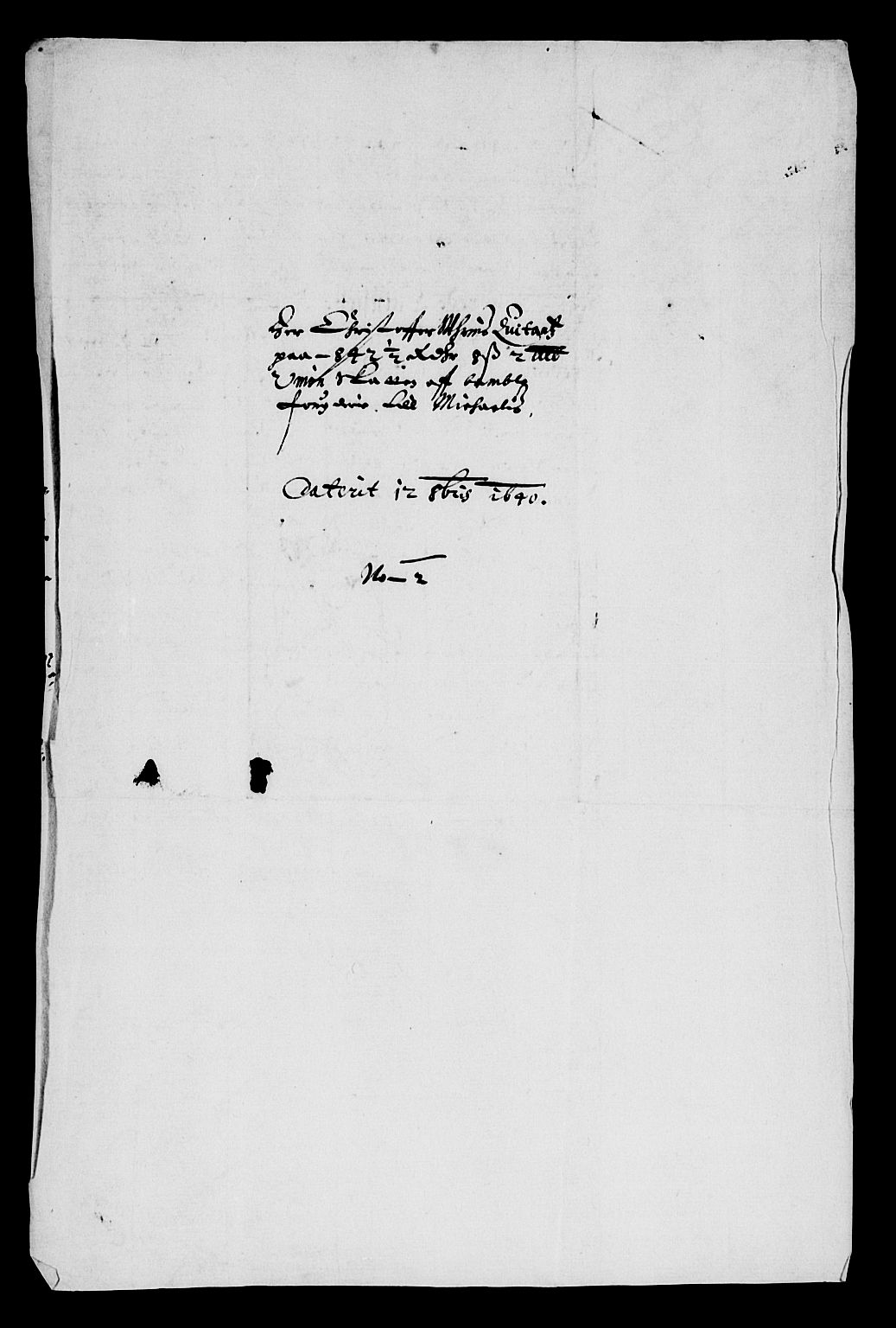 Rentekammeret inntil 1814, Reviderte regnskaper, Lensregnskaper, AV/RA-EA-5023/R/Rb/Rbp/L0025: Bratsberg len, 1640-1641