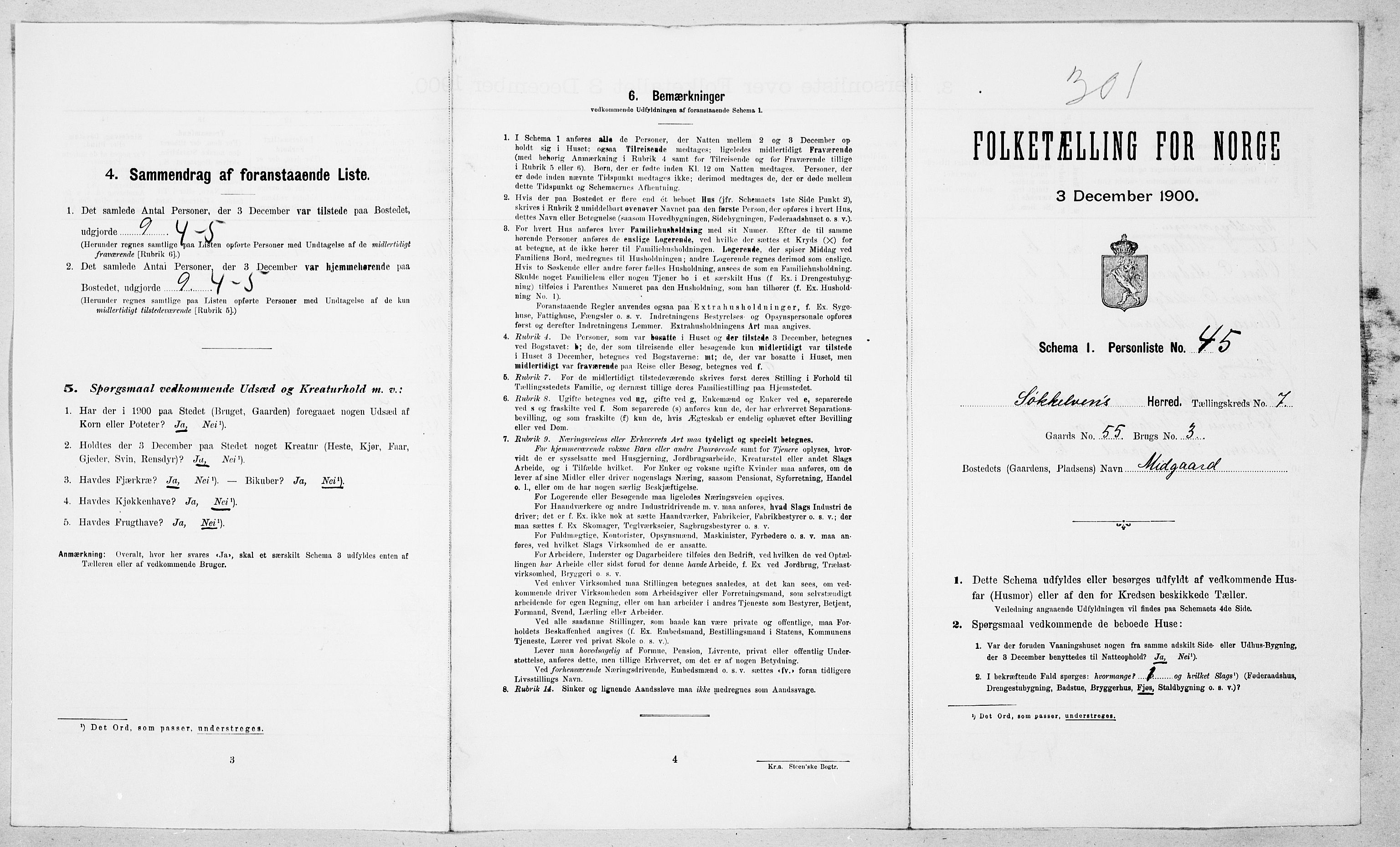 SAT, Folketelling 1900 for 1528 Sykkylven herred, 1900, s. 779