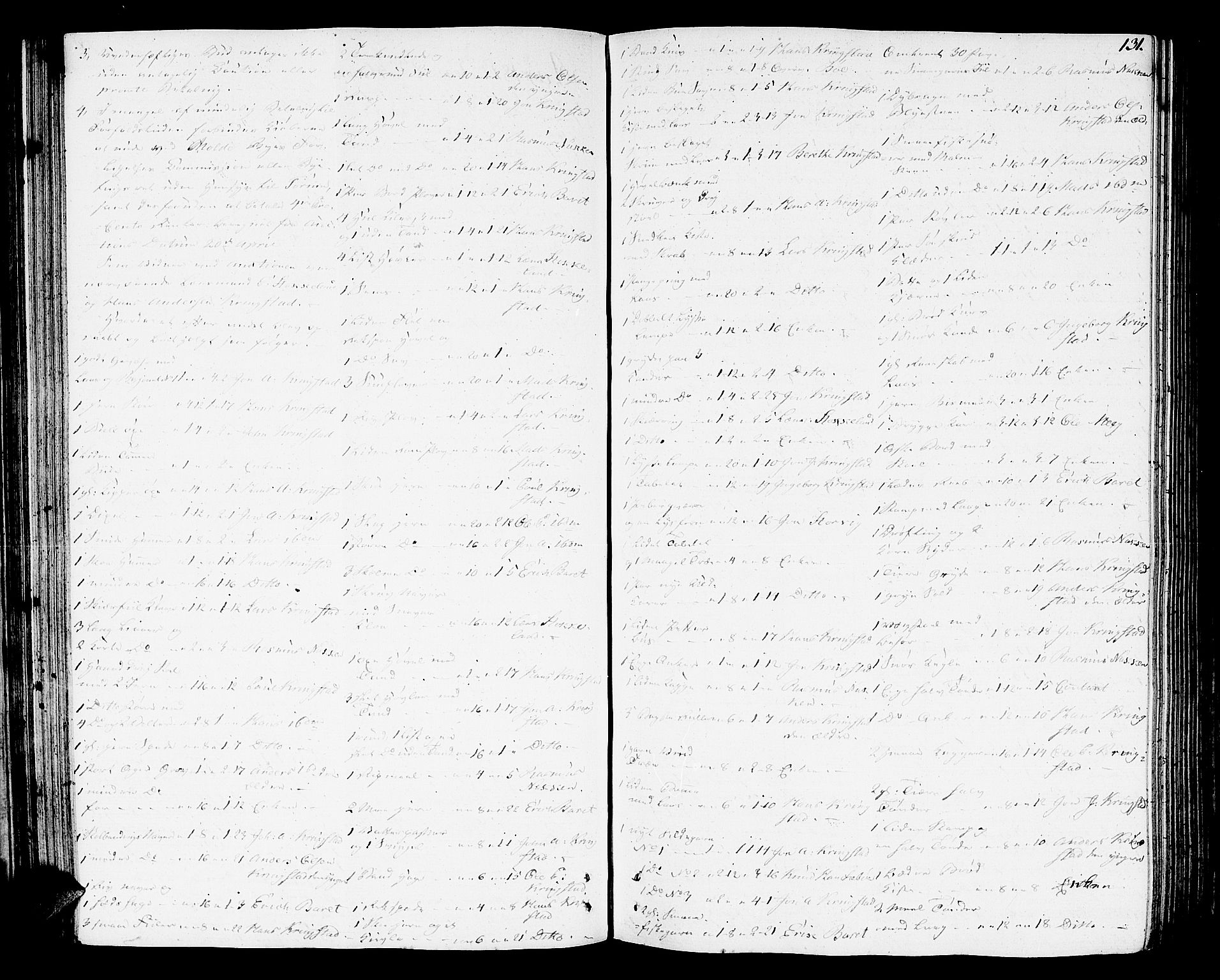 Romsdal sorenskriveri, SAT/A-4149/1/3/3A/L0015: Skifteutlodnings Protokoll 1, 1821-1823, s. 131