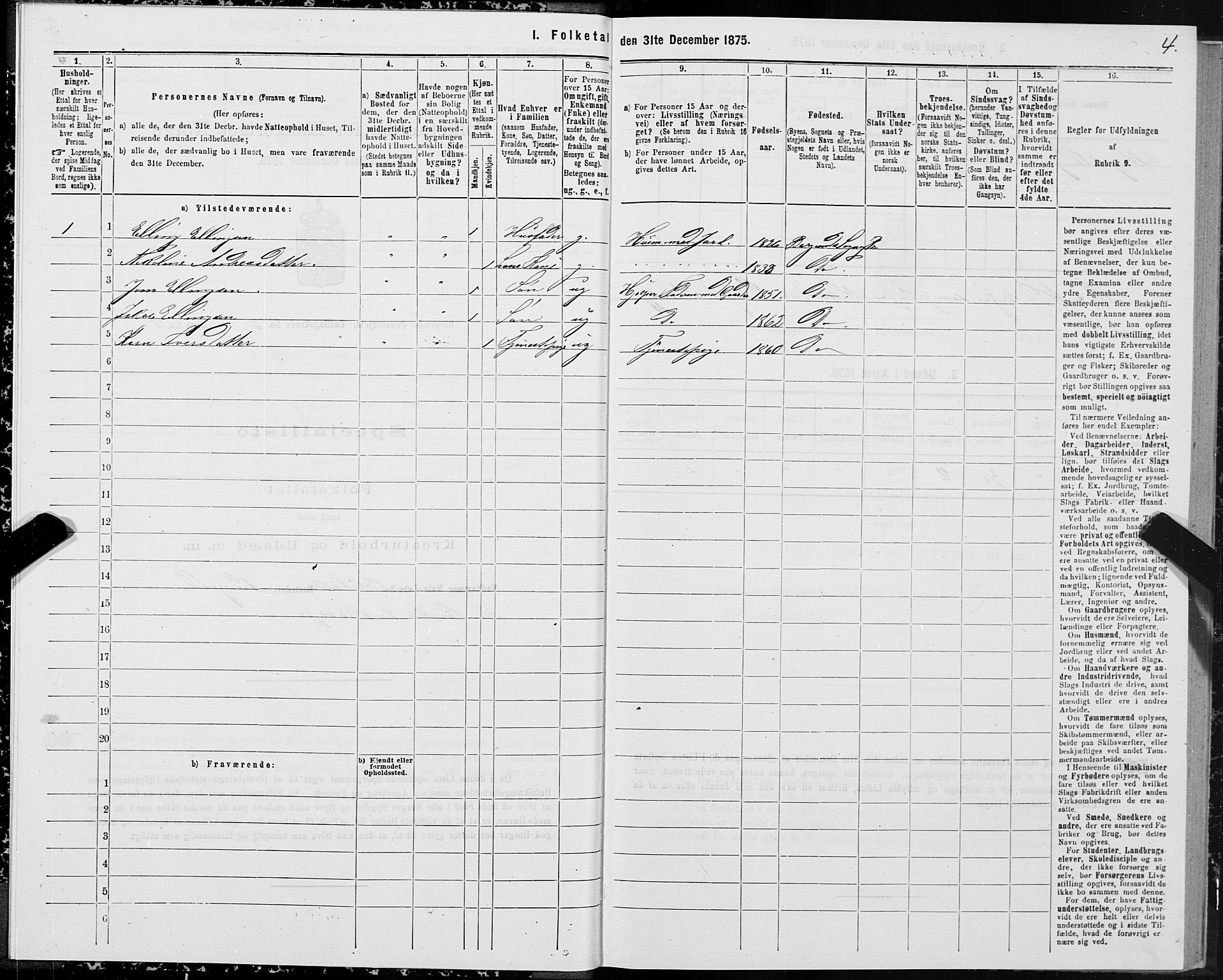 SAT, Folketelling 1875 for 1531P Borgund prestegjeld, 1875, s. 2004