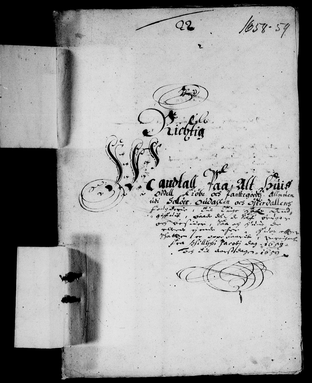 Rentekammeret inntil 1814, Reviderte regnskaper, Lensregnskaper, AV/RA-EA-5023/R/Rb/Rba/L0248: Akershus len, 1658-1659