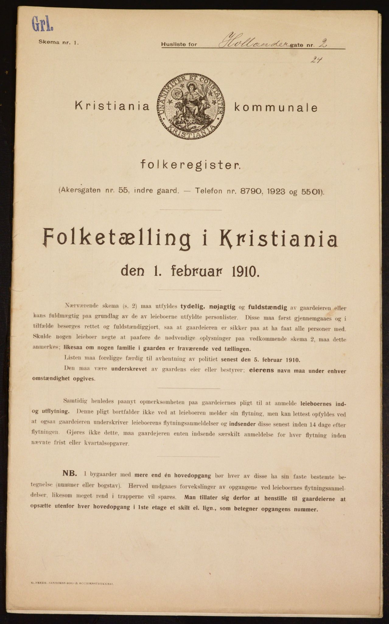 OBA, Kommunal folketelling 1.2.1910 for Kristiania, 1910, s. 39862
