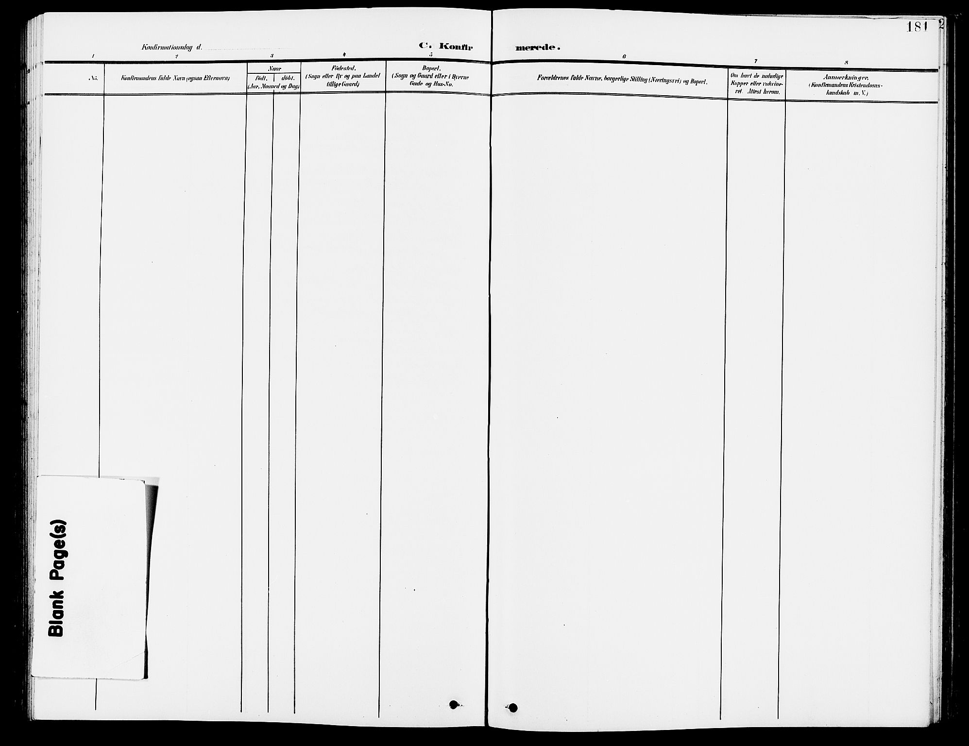 Grue prestekontor, AV/SAH-PREST-036/H/Ha/Hab/L0005: Klokkerbok nr. 5, 1900-1909, s. 181