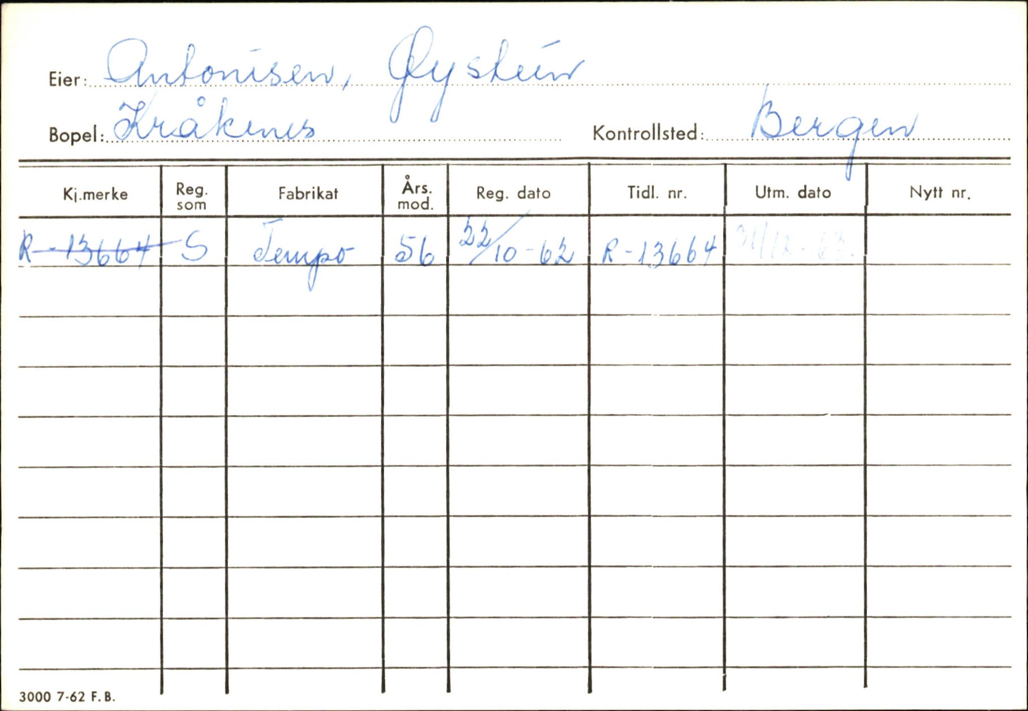 Statens vegvesen, Hordaland vegkontor, AV/SAB-A-5201/2/Ha/L0002: R-eierkort A, 1920-1971, s. 551