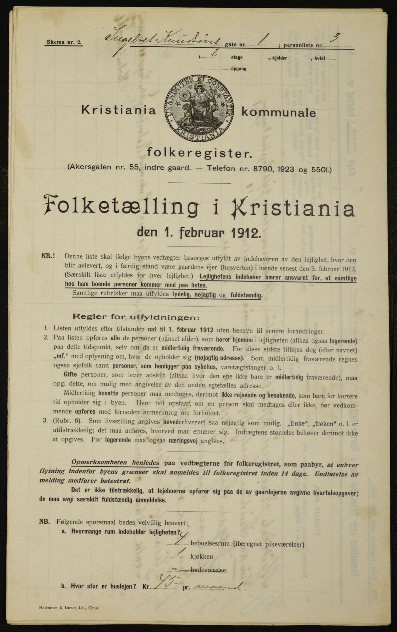 OBA, Kommunal folketelling 1.2.1912 for Kristiania, 1912, s. 44202