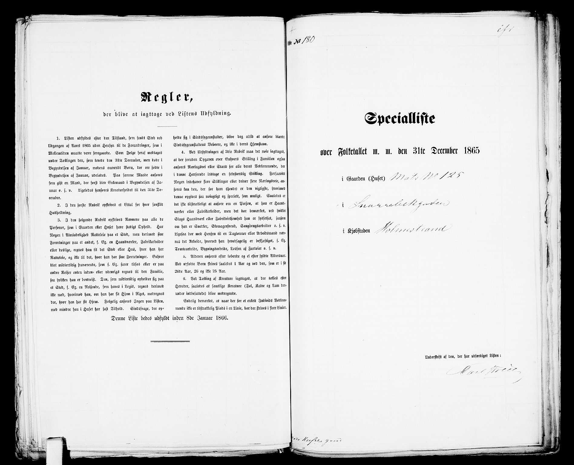 RA, Folketelling 1865 for 0702B Botne prestegjeld, Holmestrand kjøpstad, 1865, s. 369